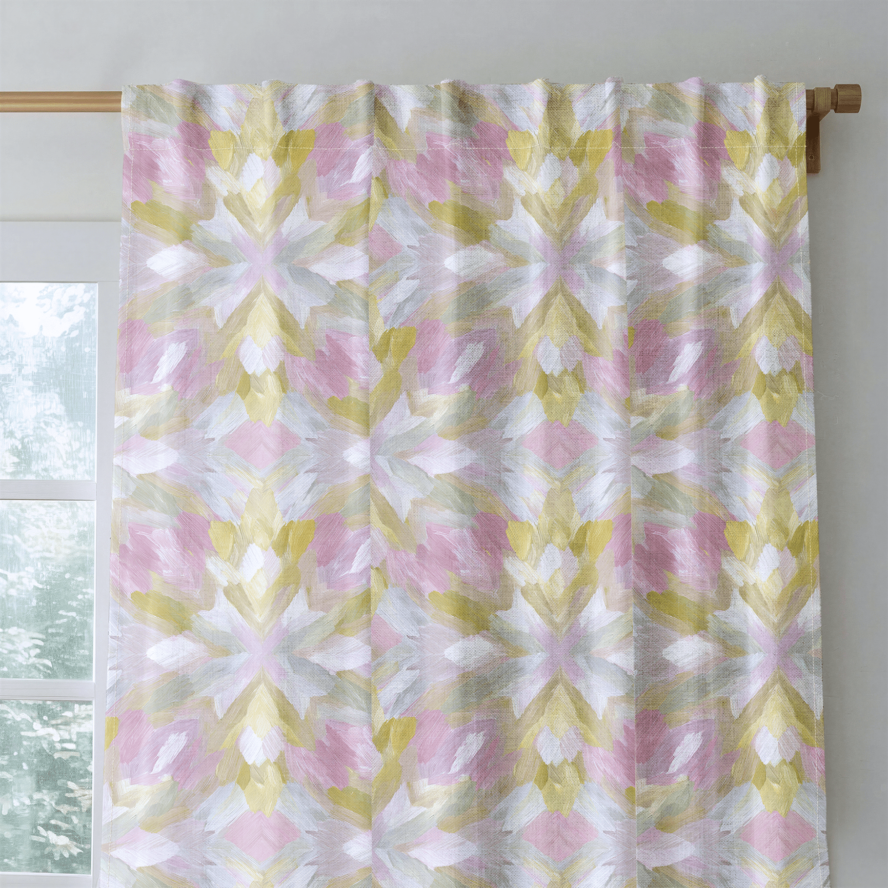Blushed Mosaic - Drapery - Benton Lane Home - Lemon Park