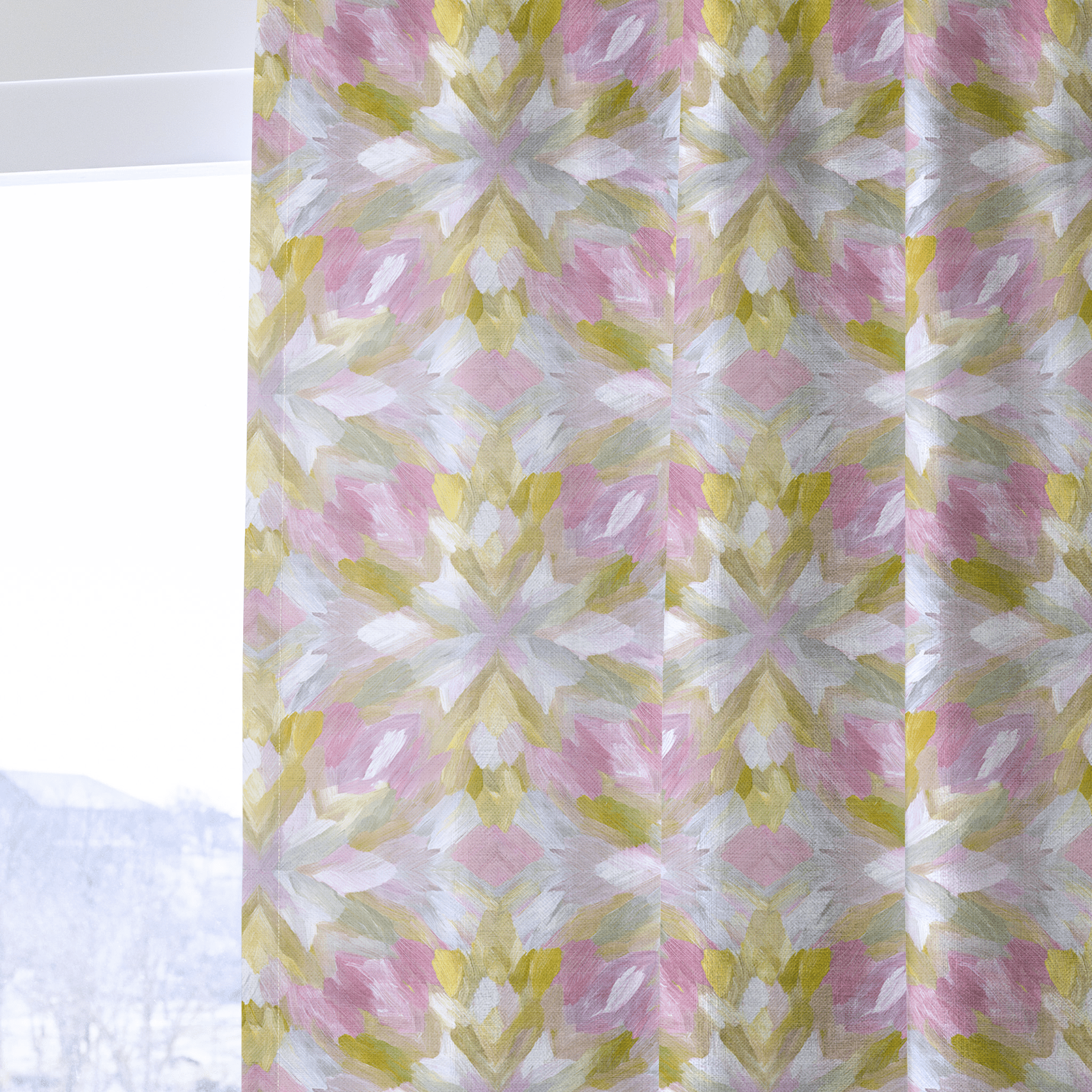Blushed Mosaic - Drapery - Benton Lane Home - Lemon Park