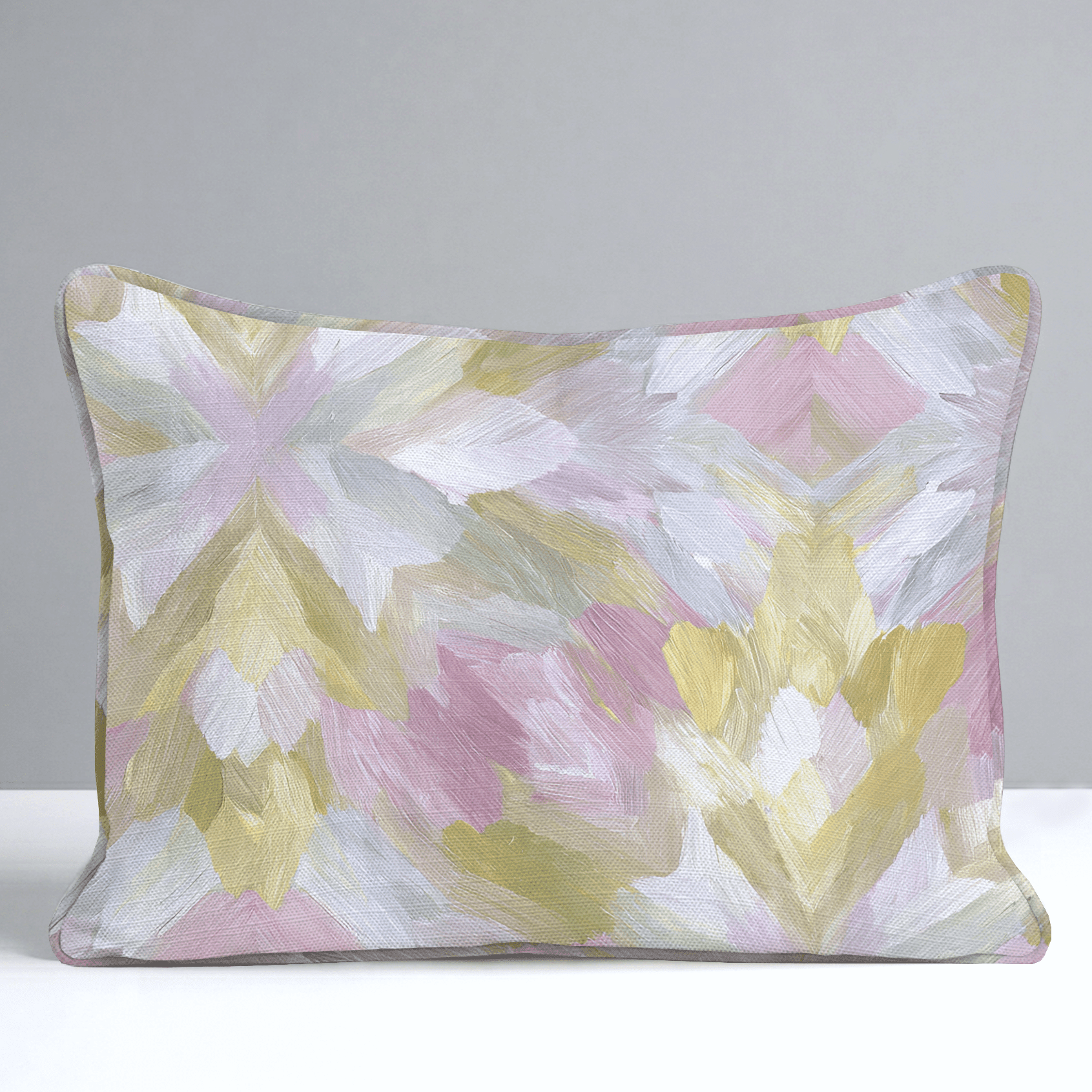 Blushed Mosaic Throw Pillow - Benton Lane Home - Lemon Park