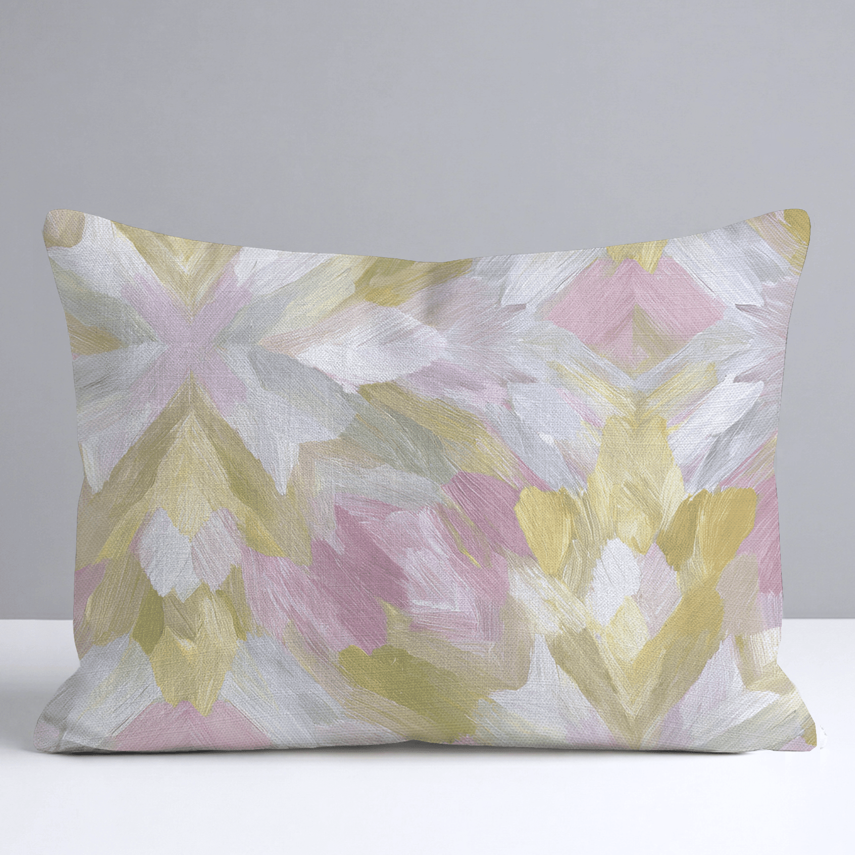 Blushed Mosaic Throw Pillow - Benton Lane Home - Lemon Park