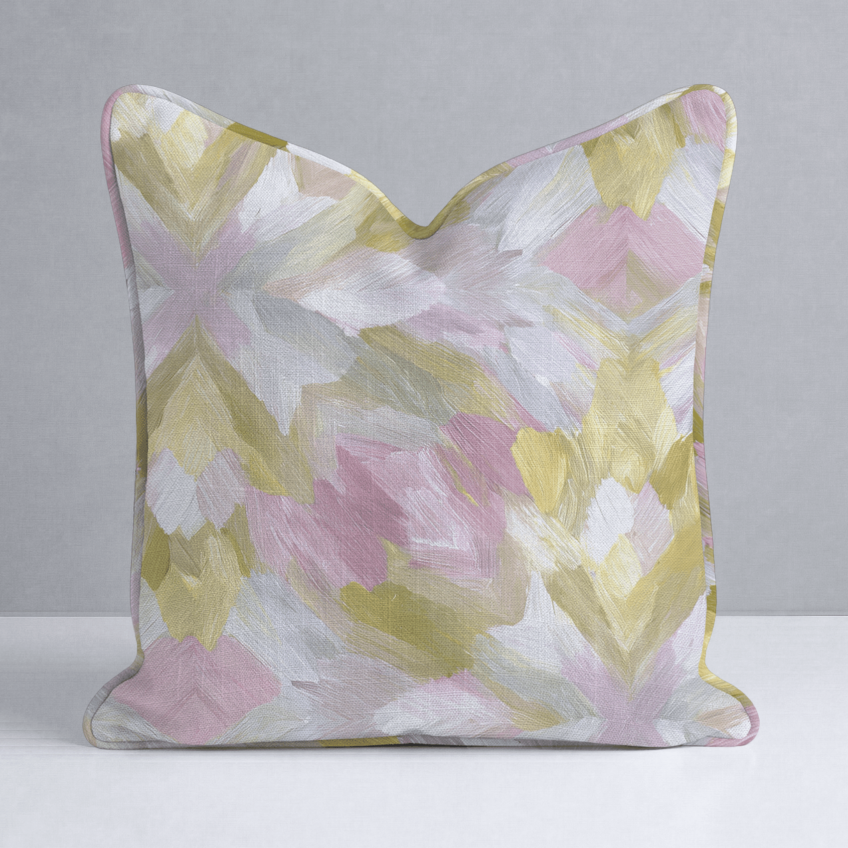Blushed Mosaic Throw Pillow - Benton Lane Home - Lemon Park
