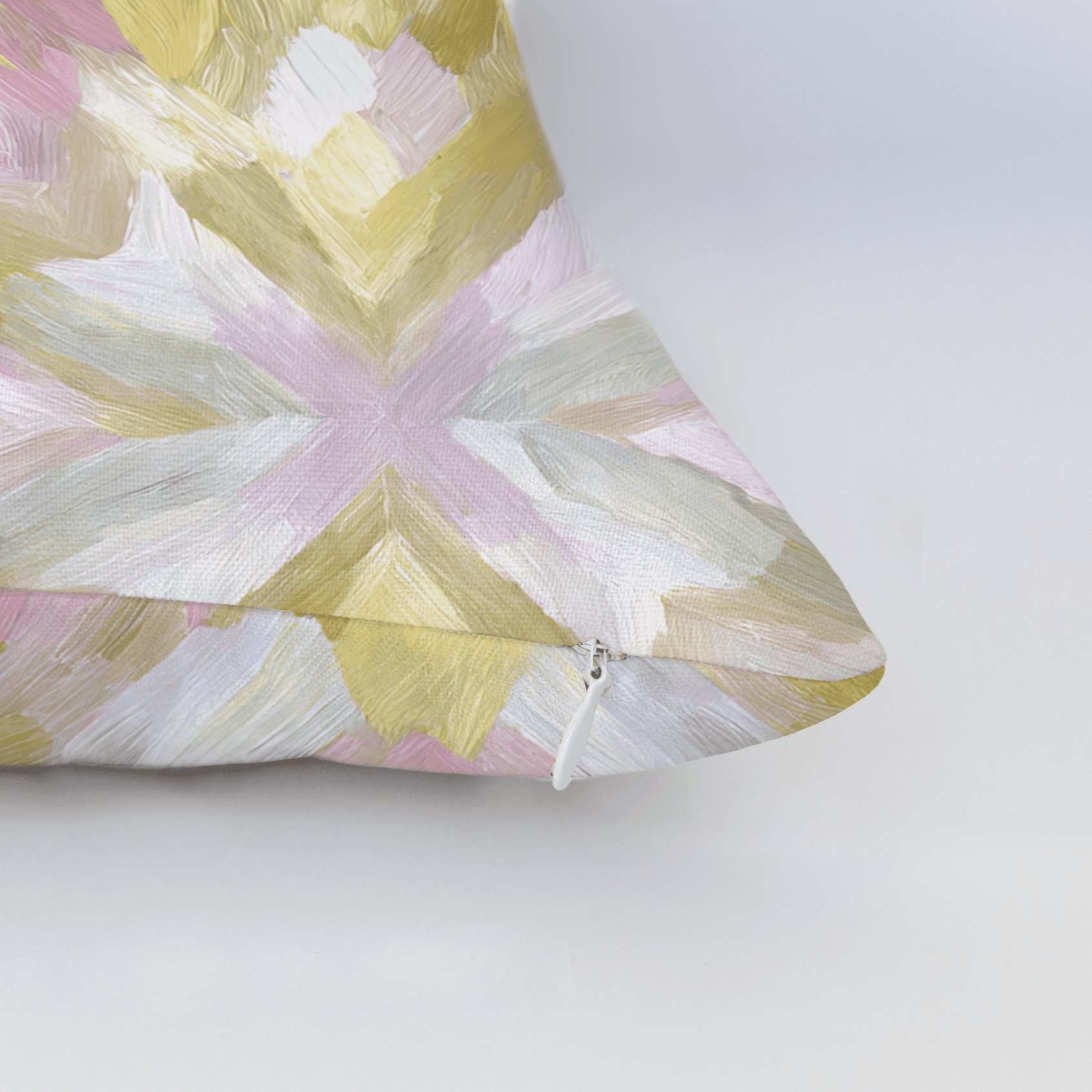 Blushed Mosaic Throw Pillow - Benton Lane Home - Lemon Park