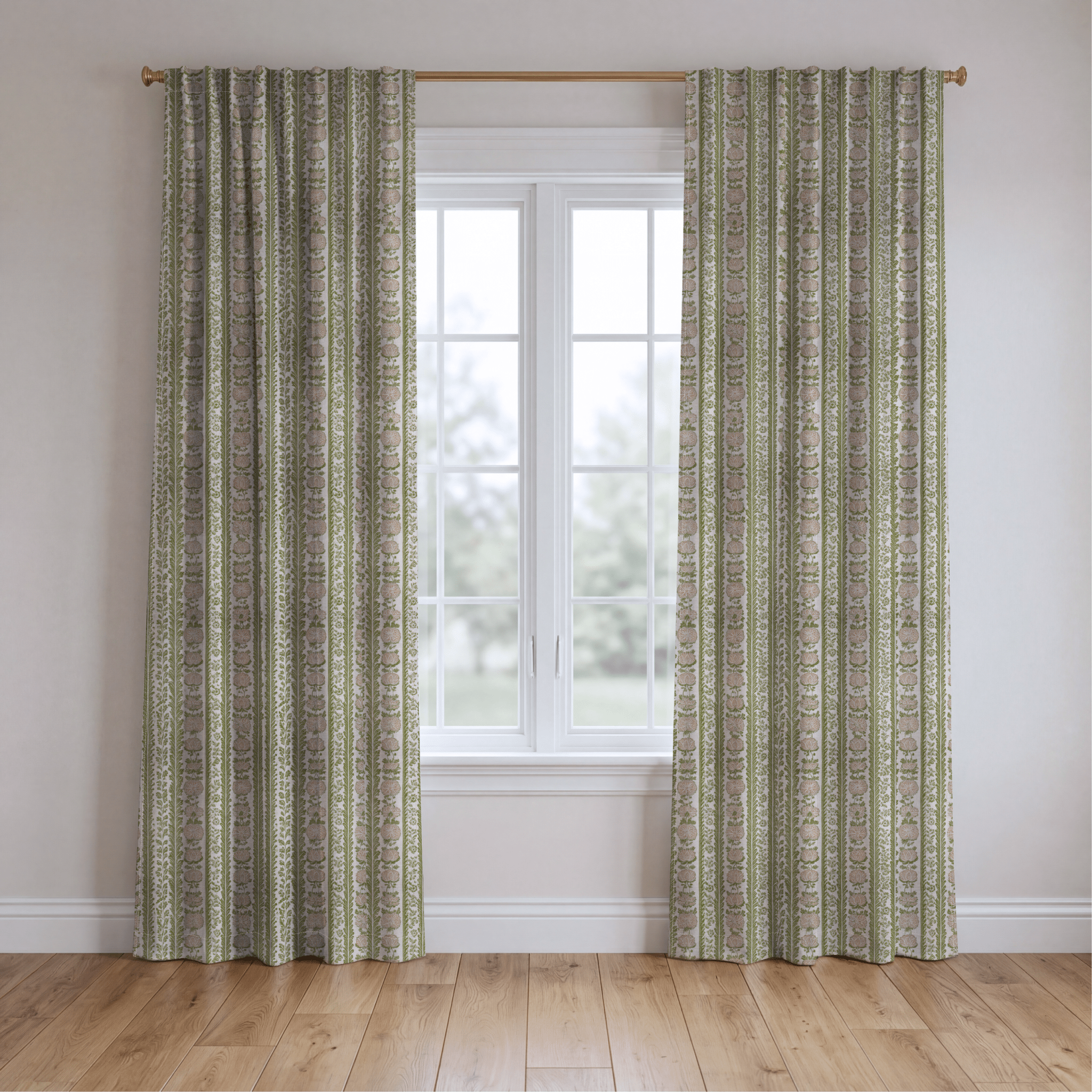 Blushfield - Drapery - Benton Lane Home - Lemon Park