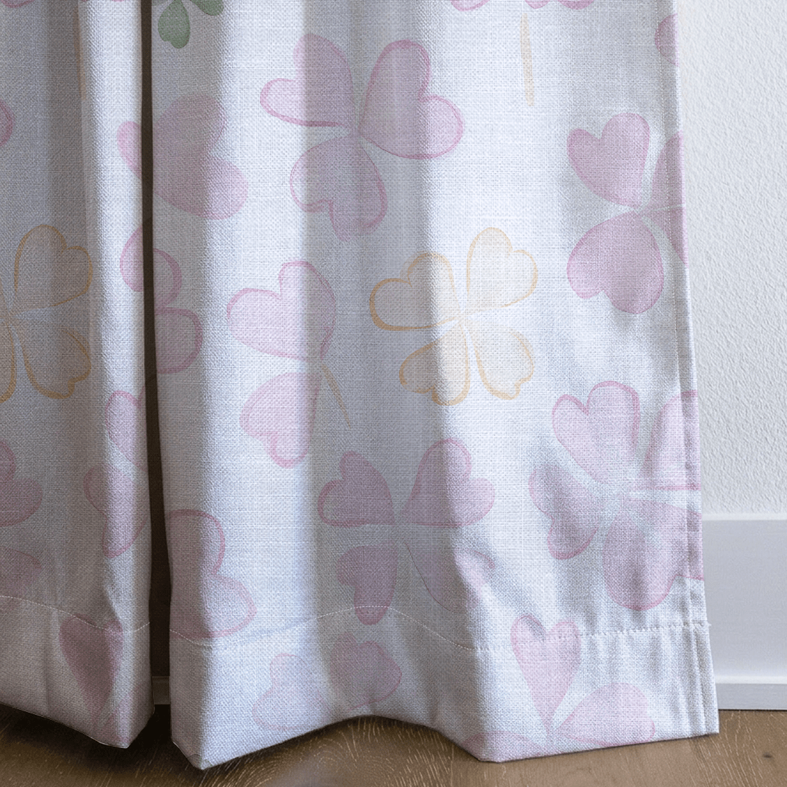 Blushing Shamrocks - Drapery - Lemon Park