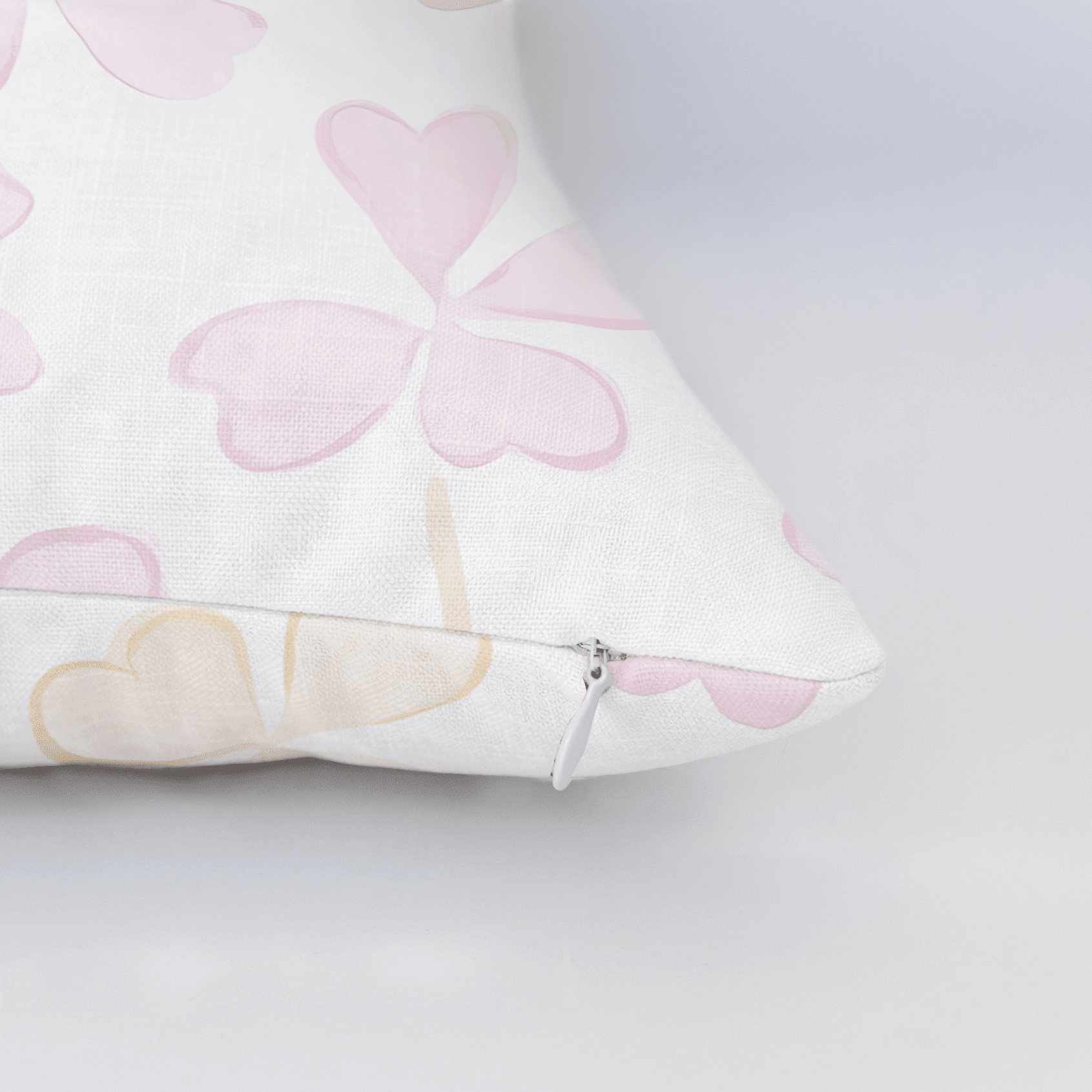 Blushing Shamrocks Throw Pillow - Benton Lane Home - Lemon Park