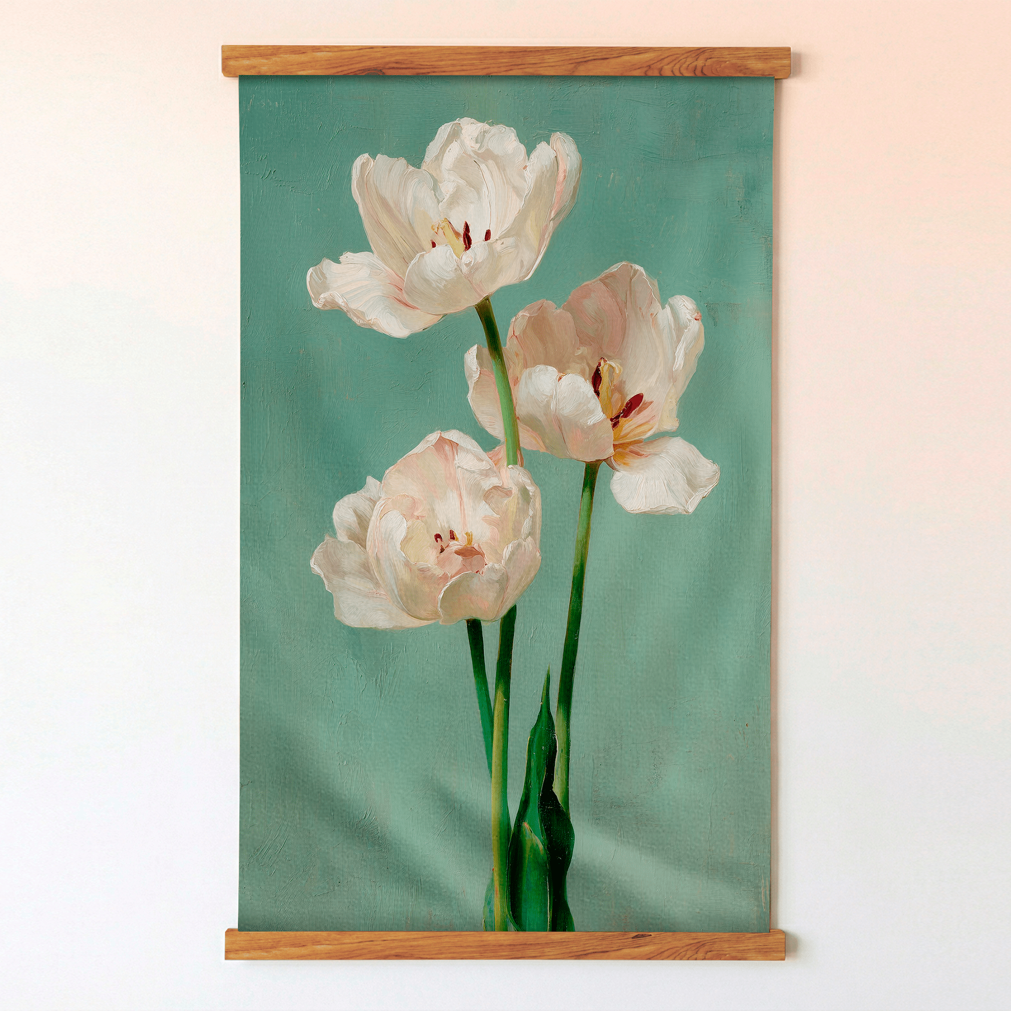 Blushing Tulips - Tapestry - Benton Lane Home - Lemon Park