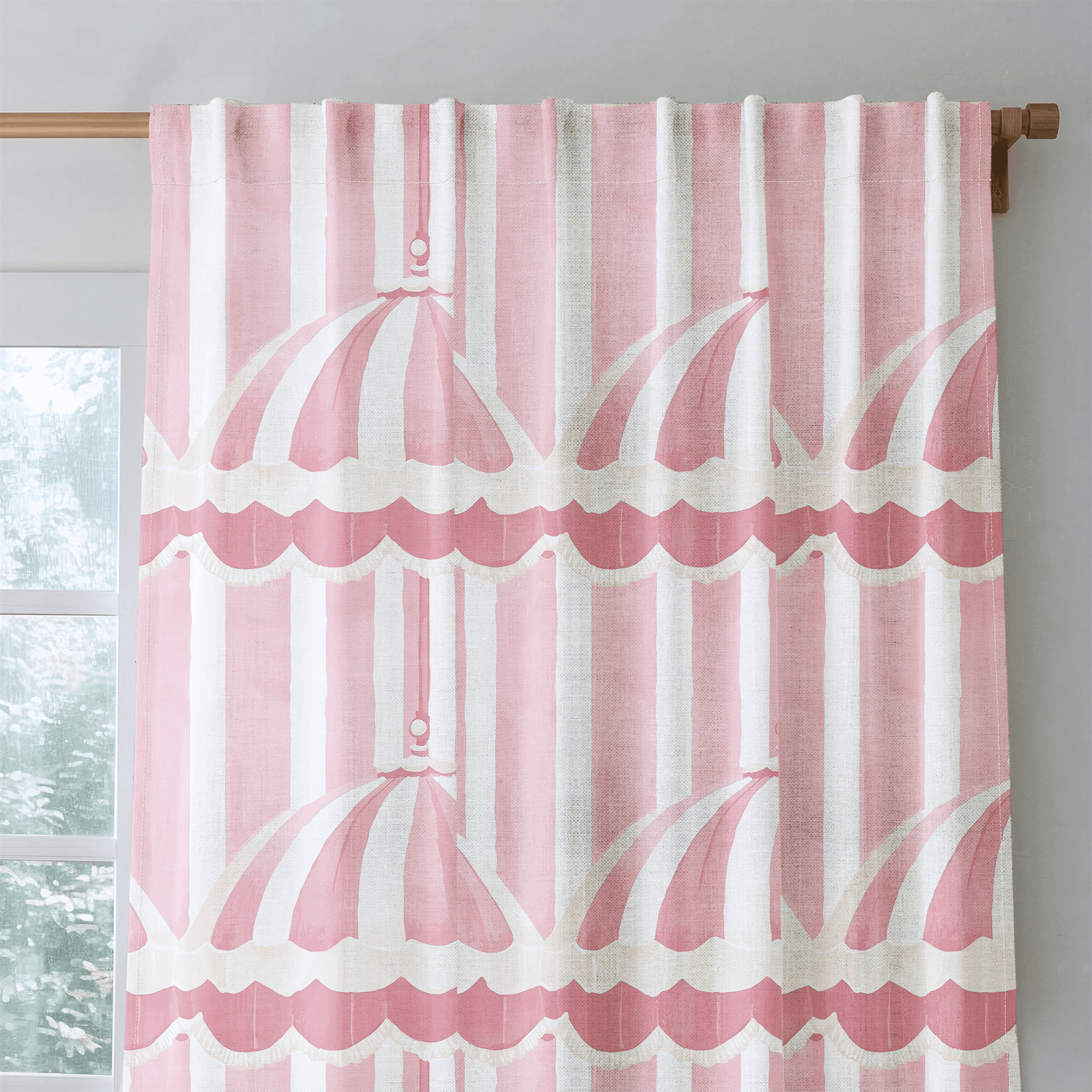 Boardwalk Bliss - Drapery - Benton Lane Home - Lemon Park