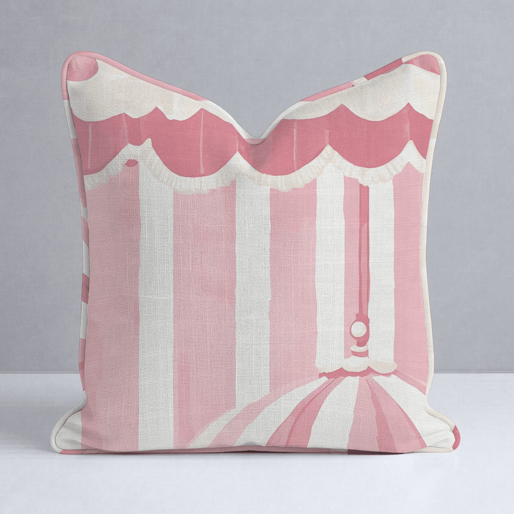 Boardwalk Bliss Throw Pillow - Benton Lane Home - Lemon Park