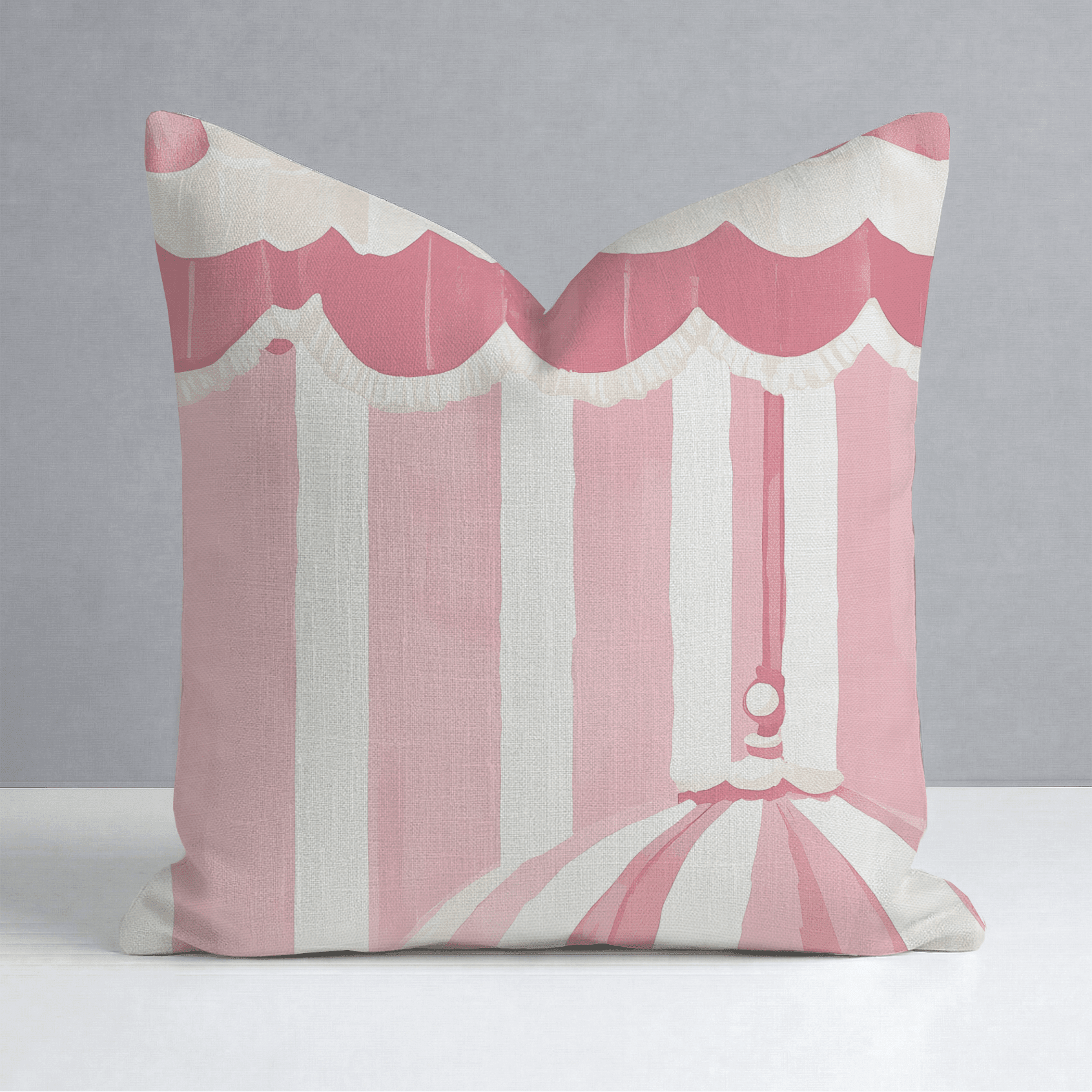 Boardwalk Bliss Throw Pillow - Benton Lane Home - Lemon Park