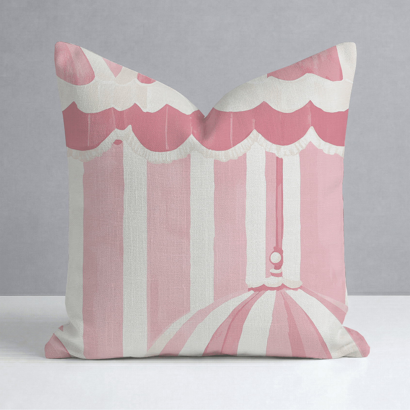 Boardwalk Bliss Throw Pillow - Benton Lane Home - Lemon Park