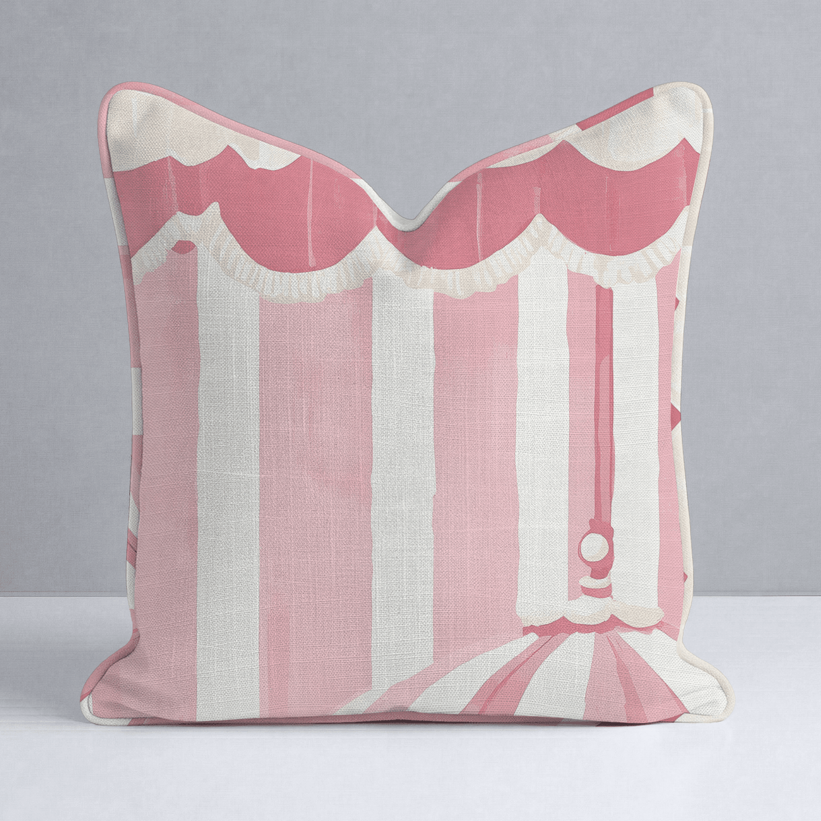 Boardwalk Bliss Throw Pillow - Benton Lane Home - Lemon Park