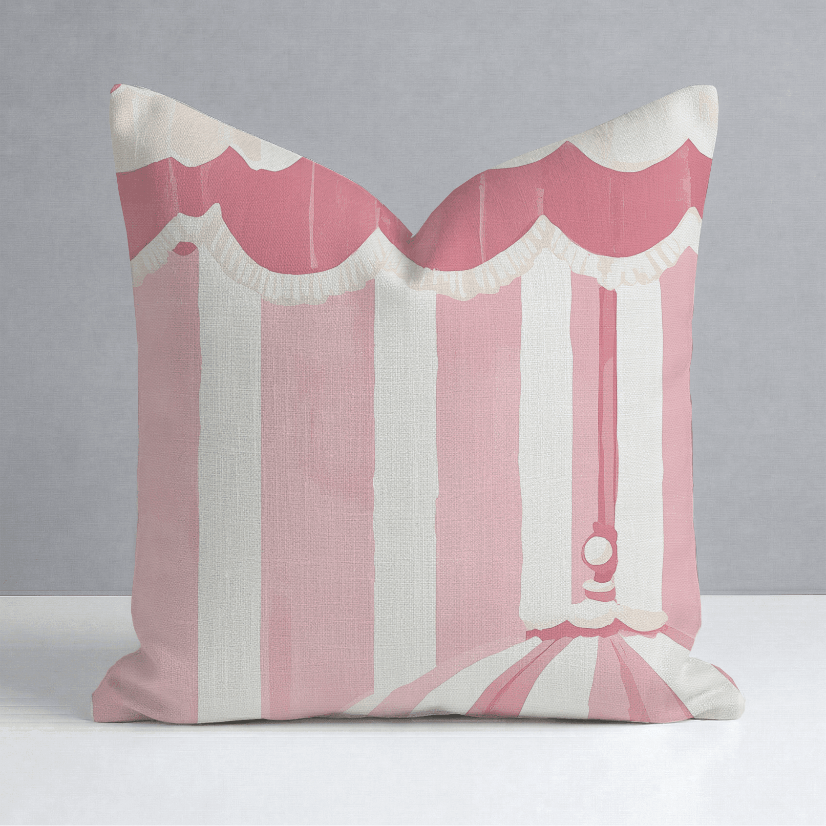 Boardwalk Bliss Throw Pillow - Benton Lane Home - Lemon Park