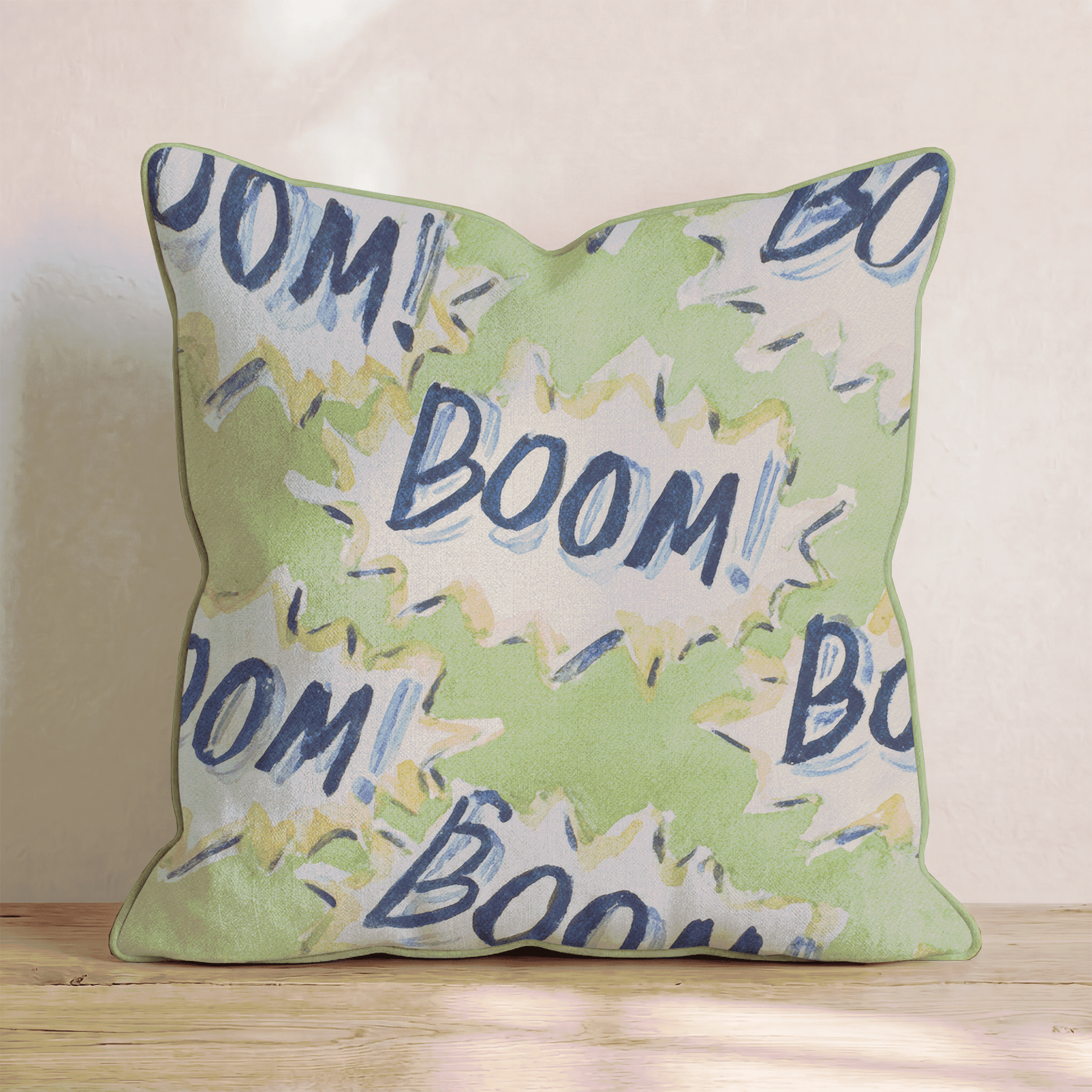Boom! Throw Pillow - Benton Lane Home - Hillcroft Home
