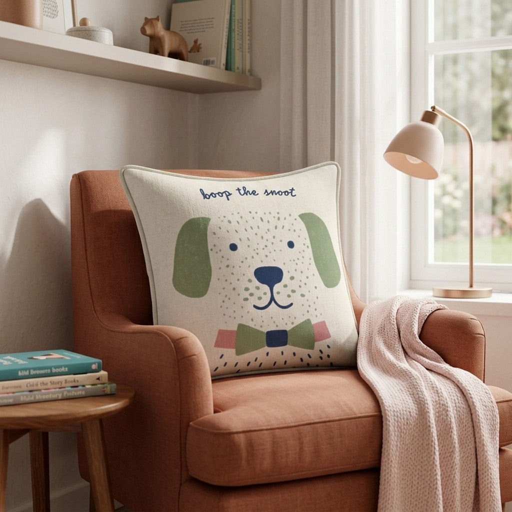 Boop the Snoot Throw Pillow - Benton Lane Home - Hillcroft Home