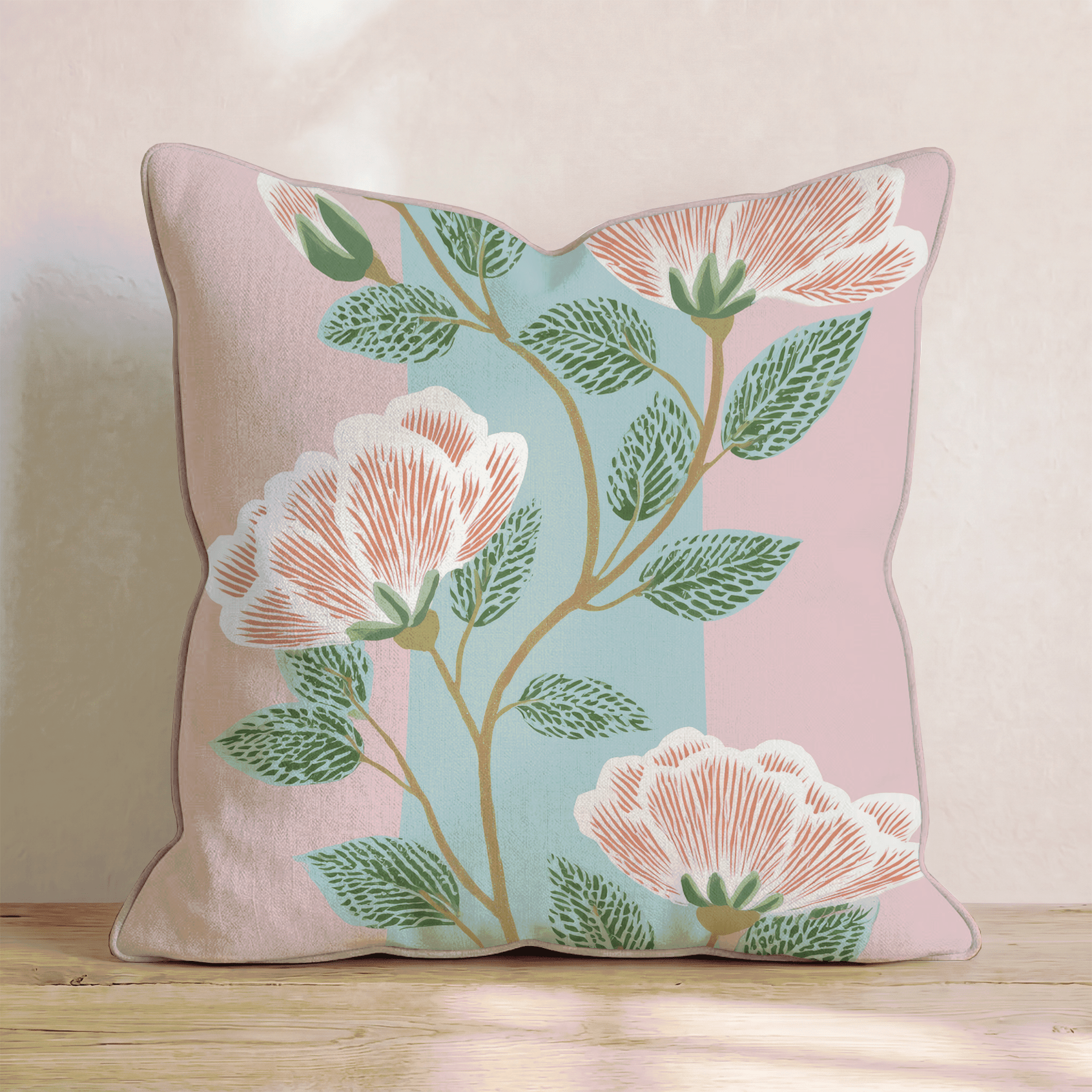 Botanical Beauty Throw Pillow - Benton Lane Home - Hillcroft Home