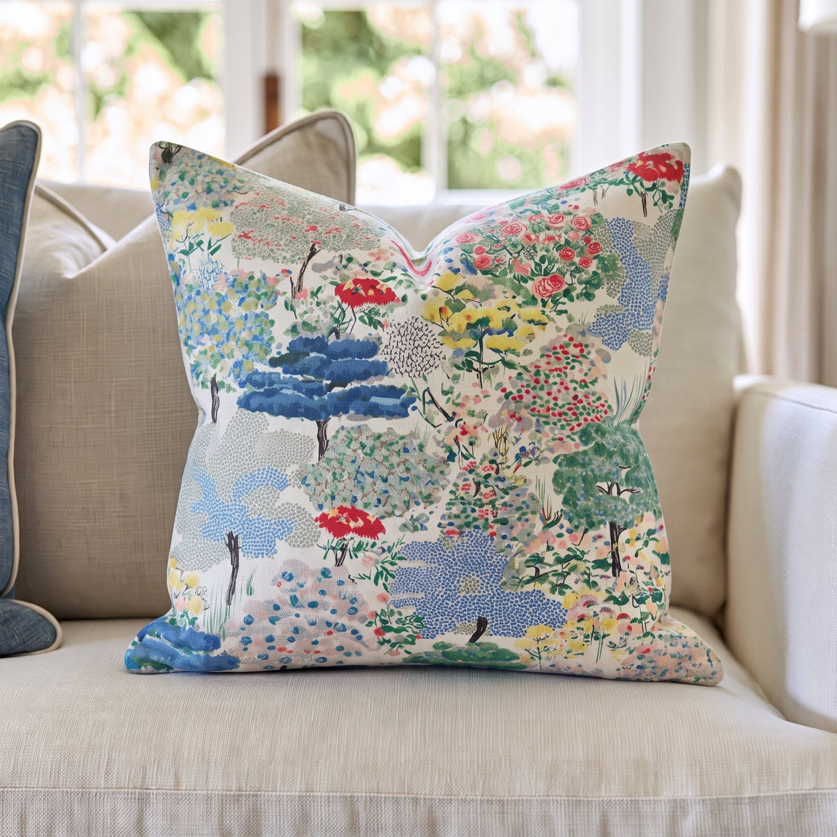 Botanical Bloom Throw Pillow - Benton Lane Home - Hillcroft Home