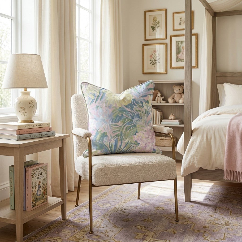 Botanical Briar Throw Pillow - Benton Lane Home - Hillcroft Home