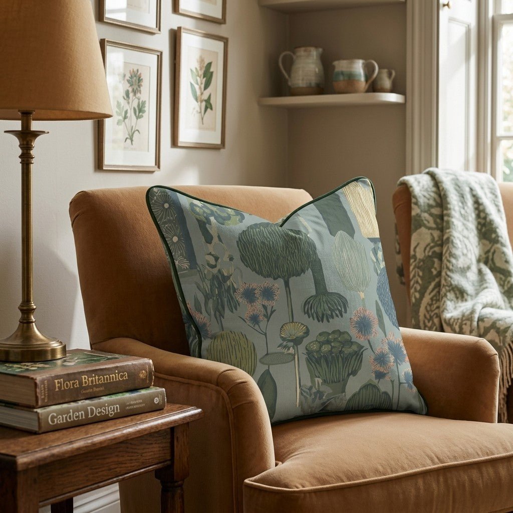 Botanical Mix Throw Pillow - Benton Lane Home - Hillcroft Home
