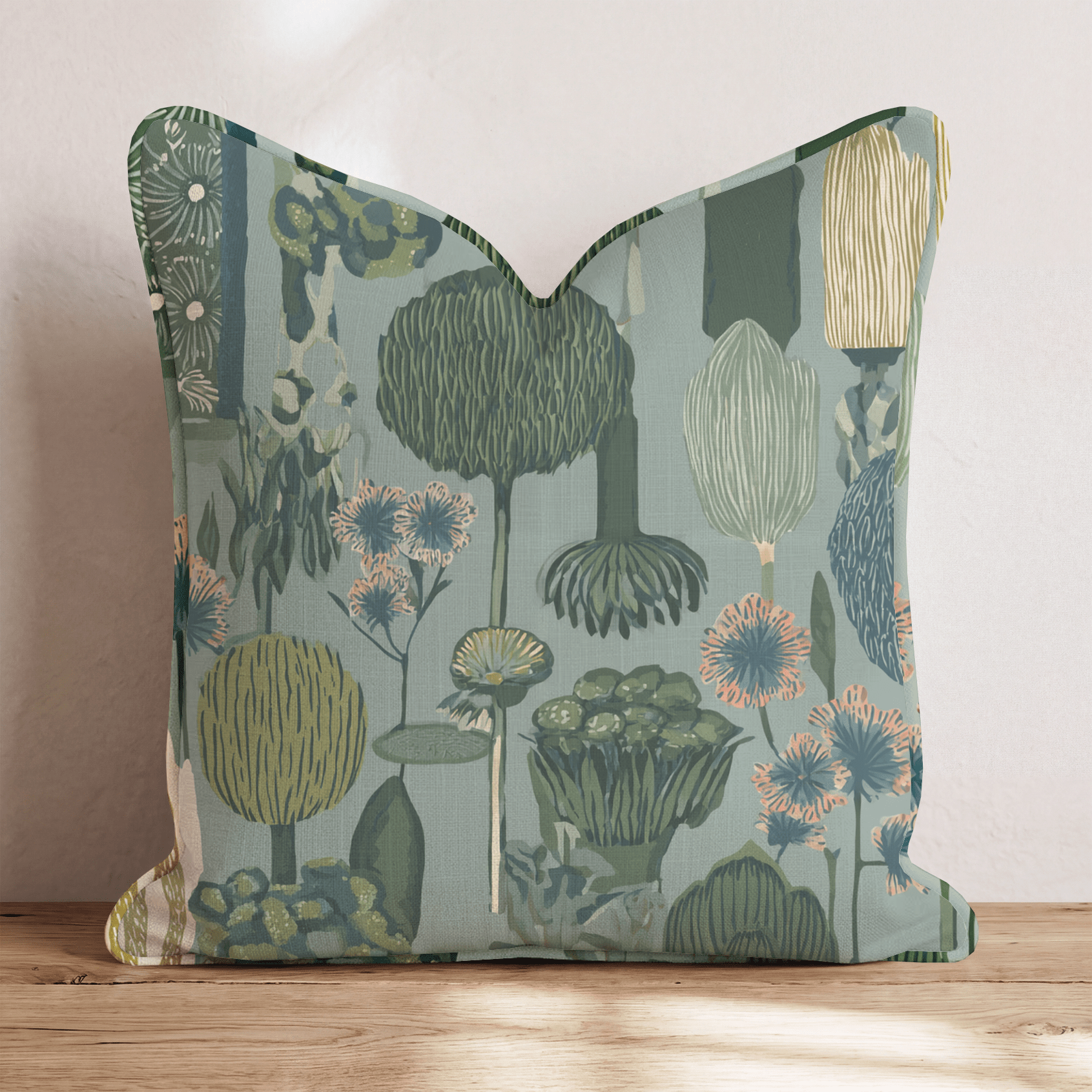 Botanical Mix Throw Pillow - Benton Lane Home - Hillcroft Home