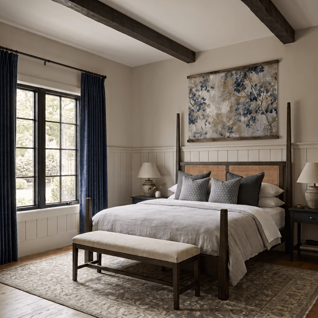 Botanical Splotches - Tapestry - Benton Lane Home - Painted Paper