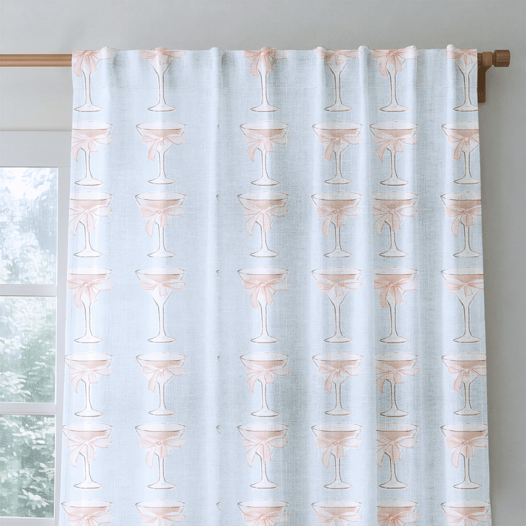 Bow-Tini - Drapery - Benton Lane Home - Lemon Park