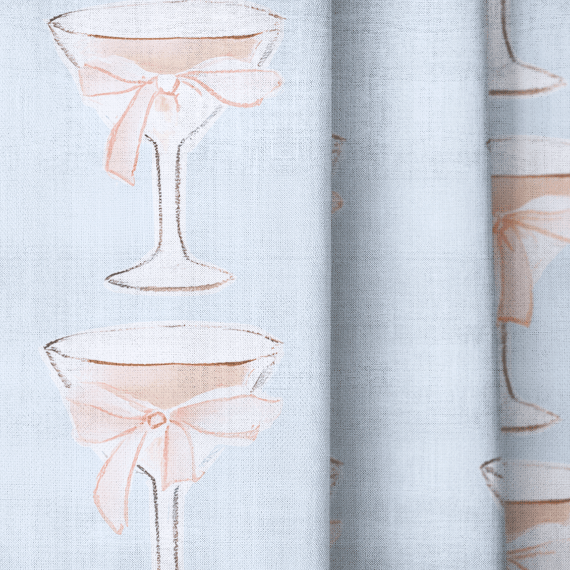 Bow-Tini - Drapery - Benton Lane Home - Lemon Park
