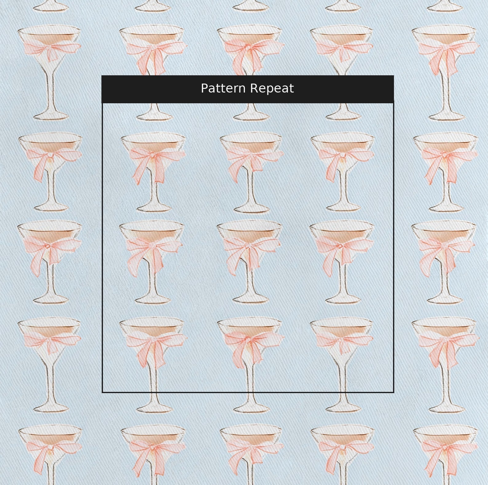 Bow-Tini - Fabric - Benton Lane Home - Lemon Park