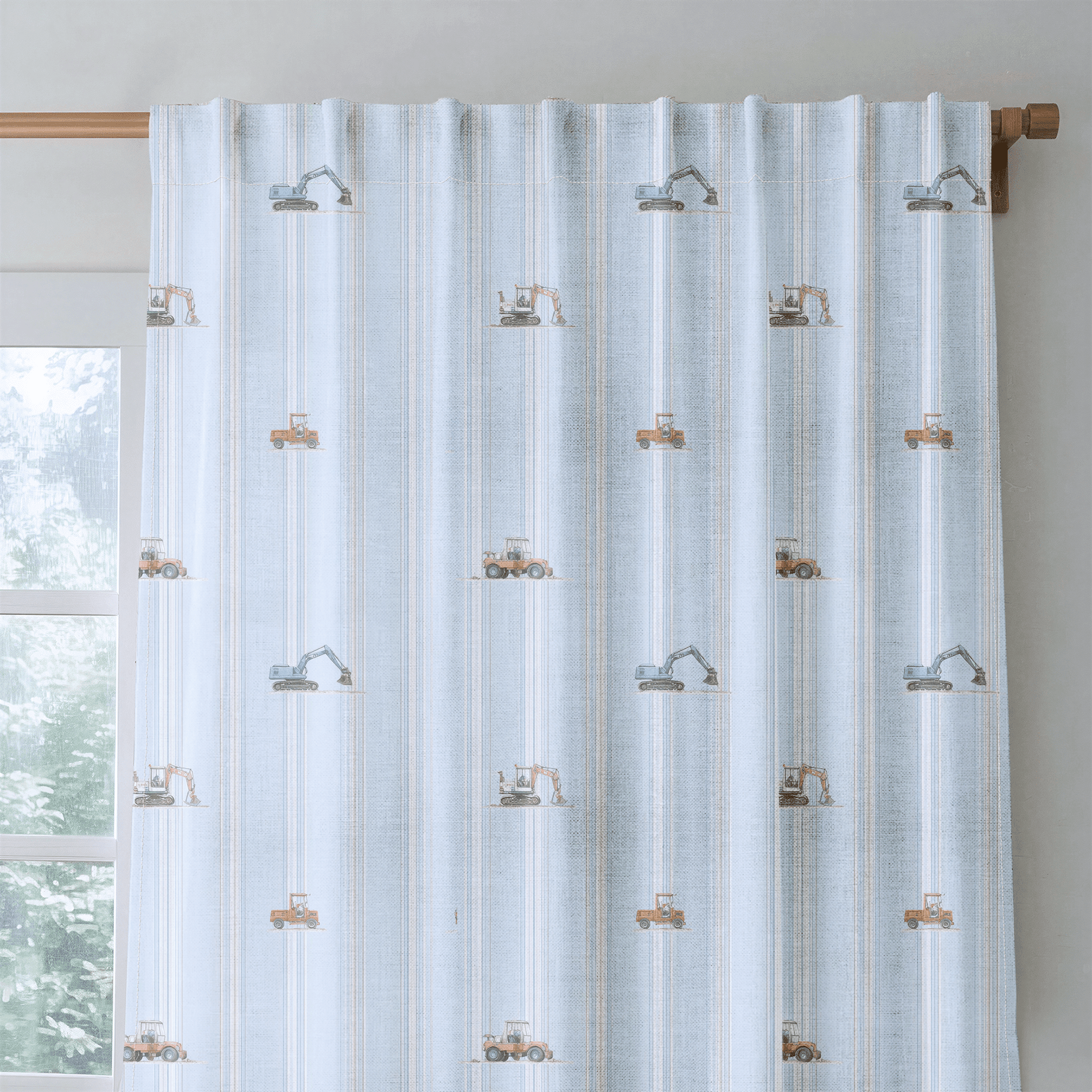Boy Builder - Drapery - Benton Lane Home - Lemon Park