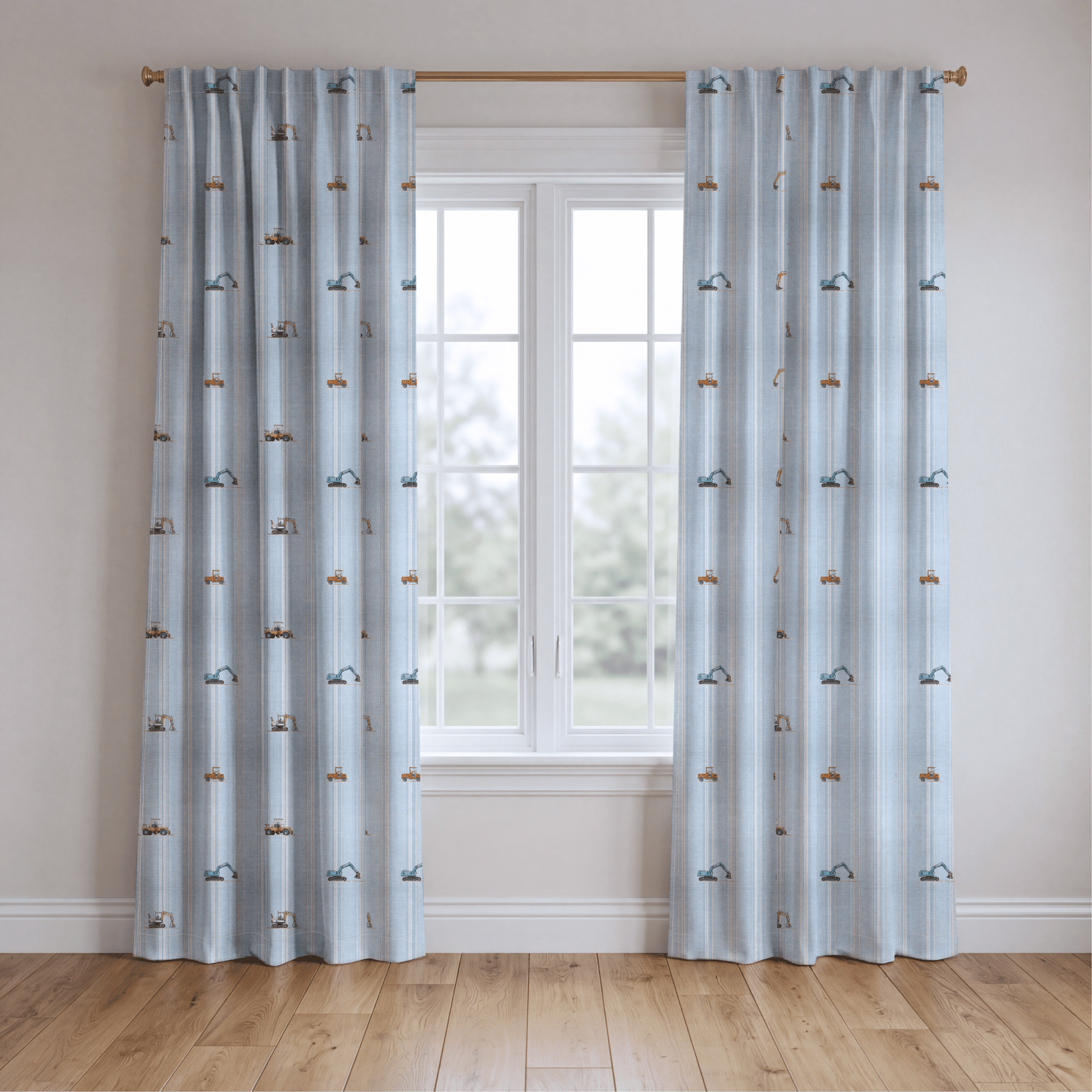 Boy Builder - Drapery - Benton Lane Home - Lemon Park