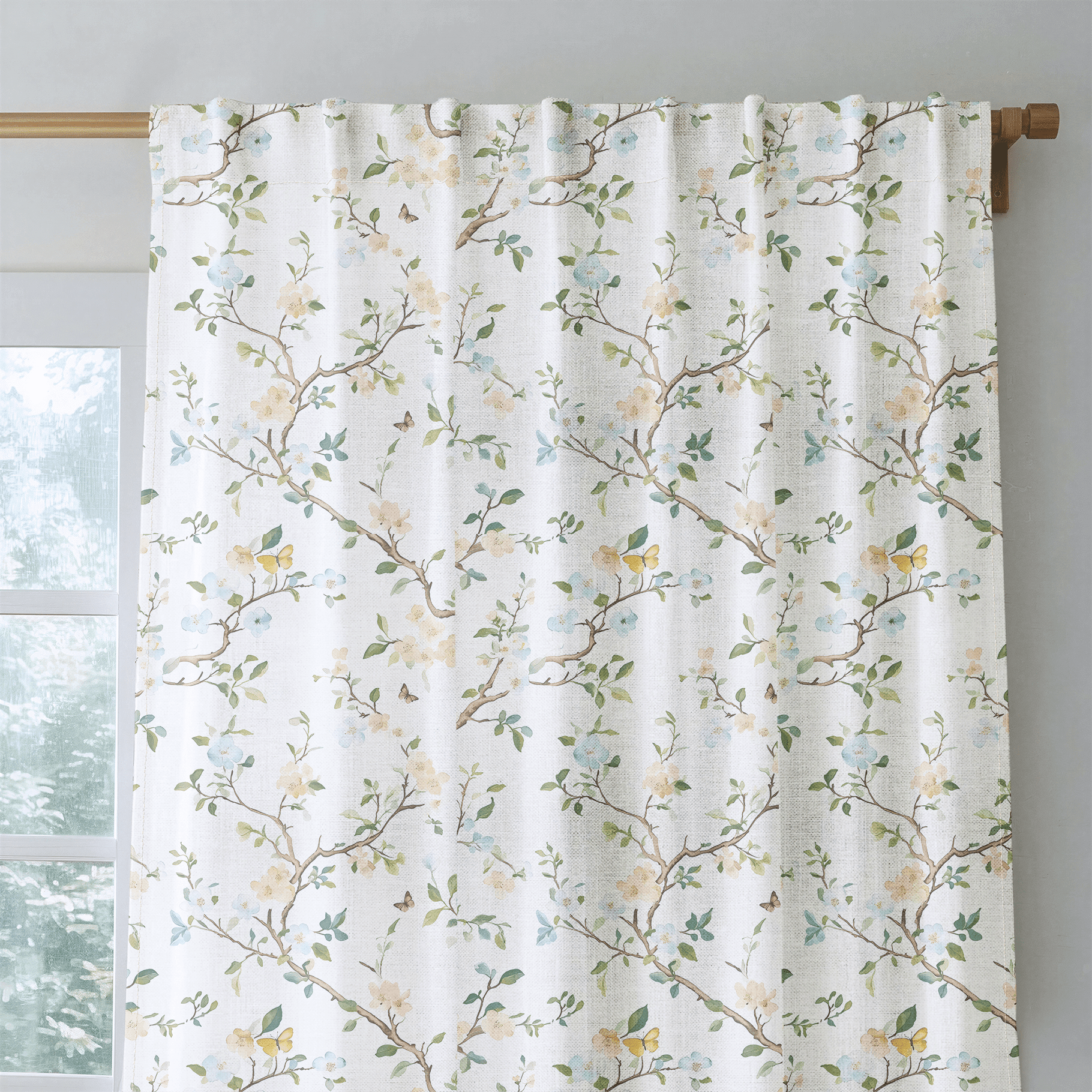 Branch Out - Drapery - Benton Lane Home - Lemon Park