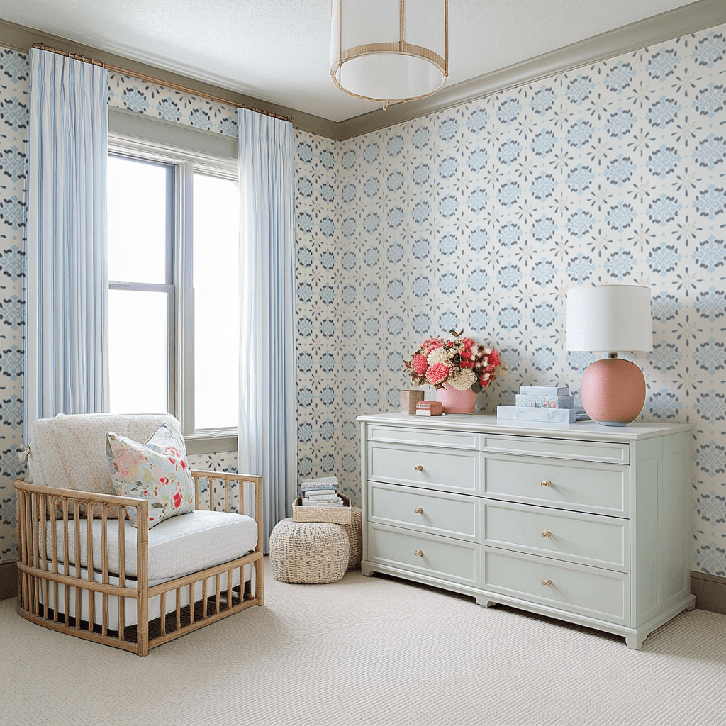 Brent Wallpaper - Benton Lane Home - Lemon Park