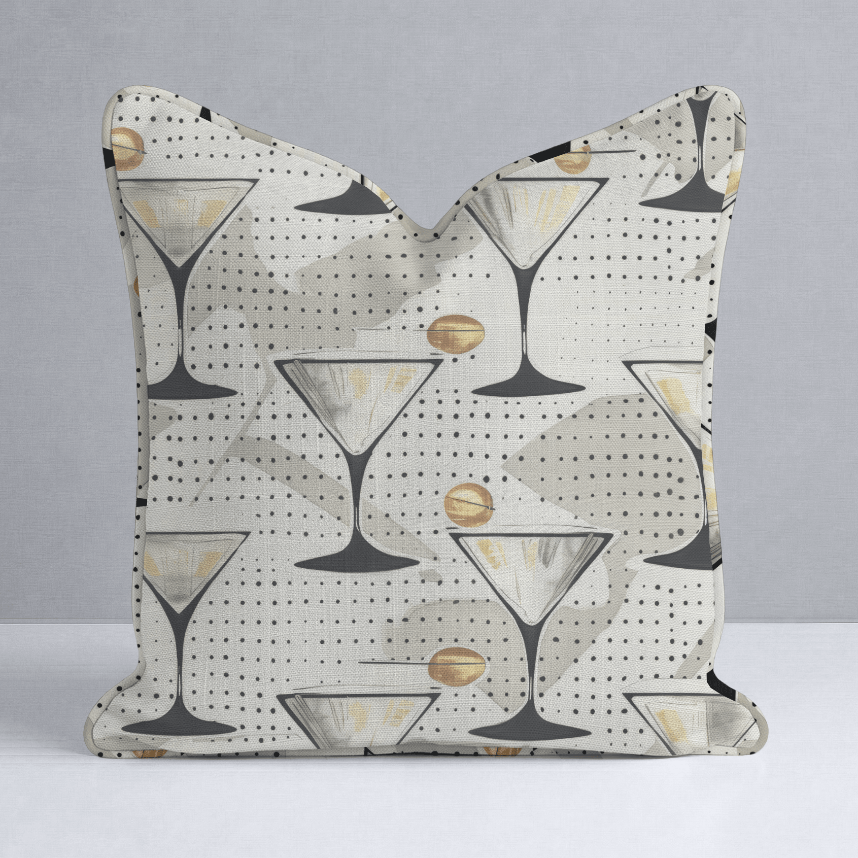 Brianna's Bash Throw Pillow - Lemon Park