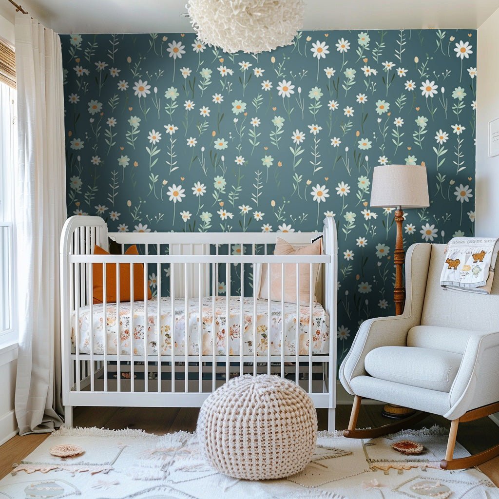 Briar Jane Floral Wallpaper - Benton Lane Home - Painted Paper