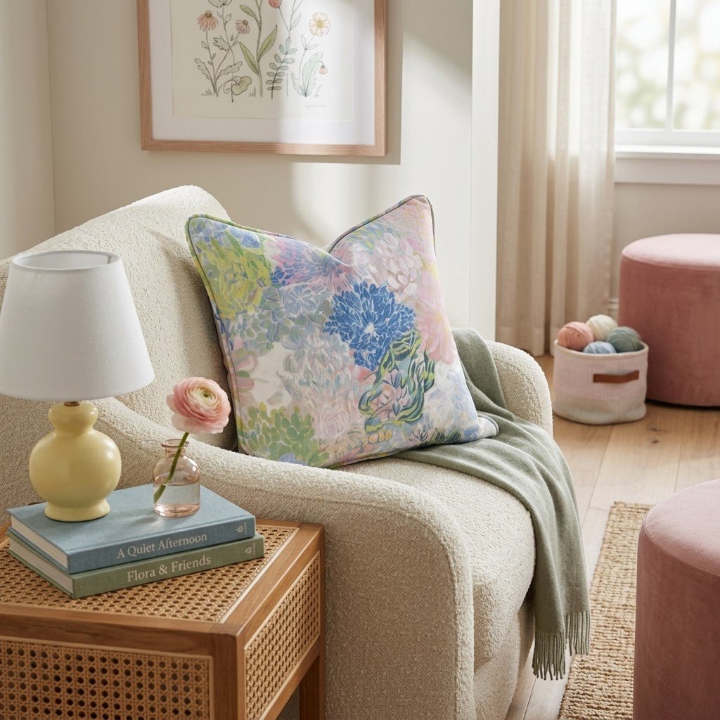 Bright Undersea Throw Pillow - Benton Lane Home - Hillcroft Home
