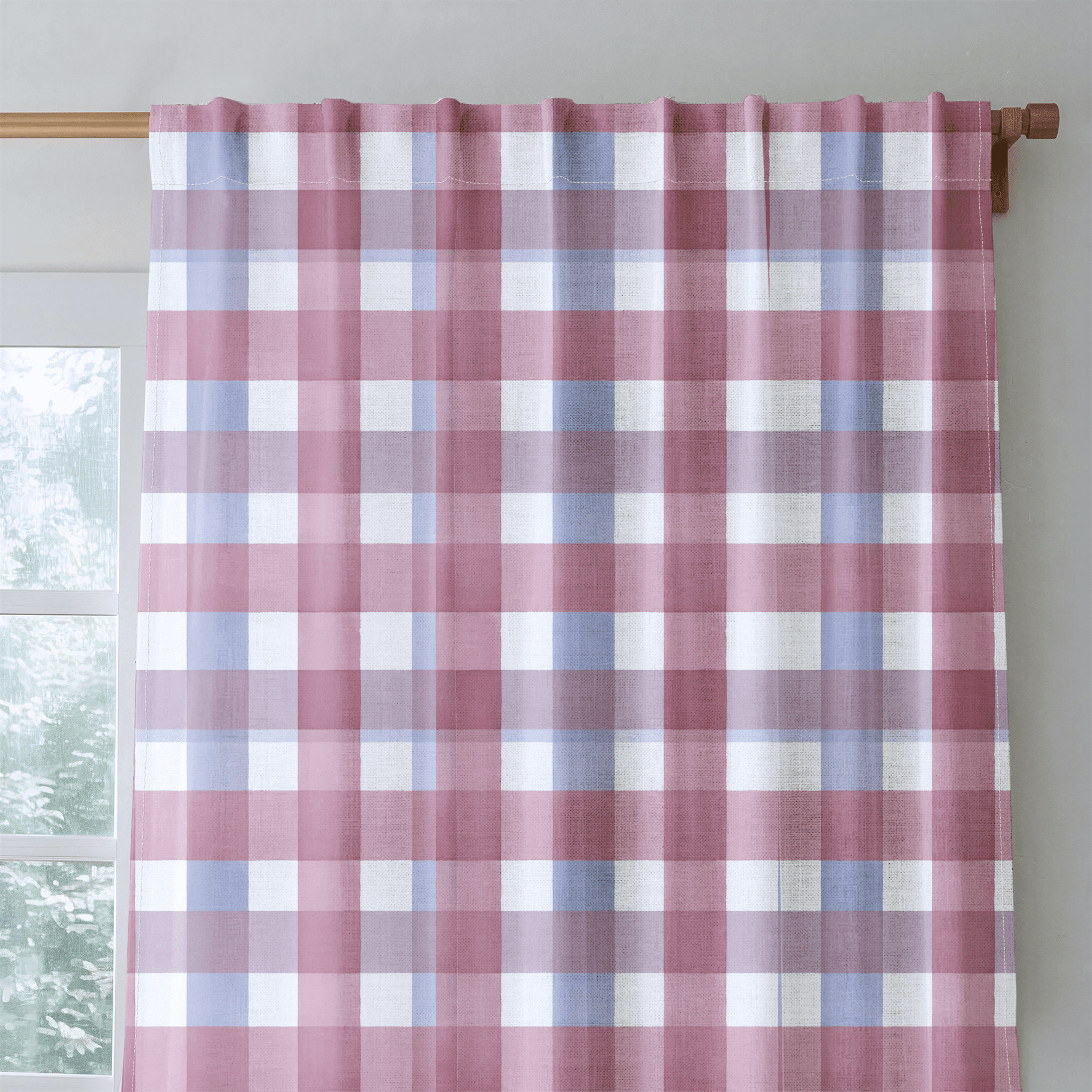 Brighton Plaid - Drapery - Benton Lane Home - Lemon Park
