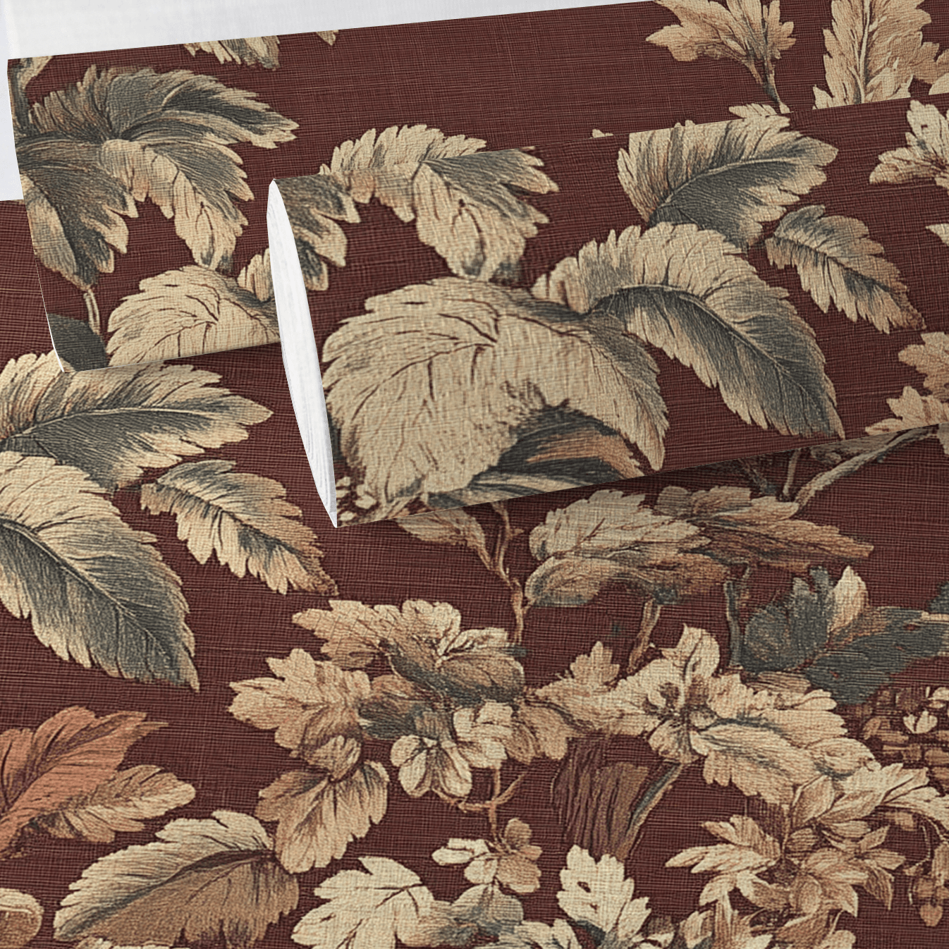 Brigitta Faux Grasscloth Wallpaper - Painted Paper