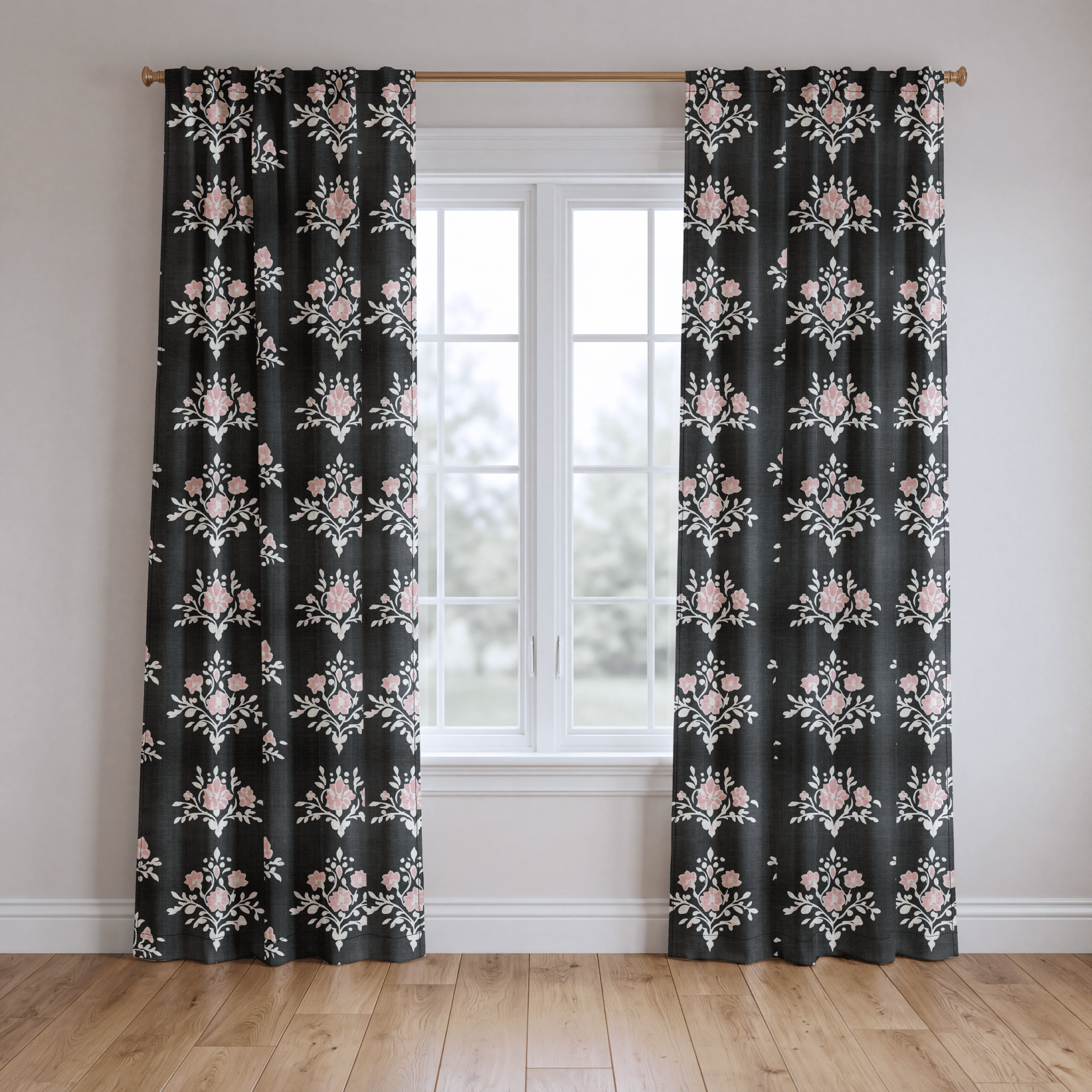 Brit - Drapery - Benton Lane Home - Lemon Park