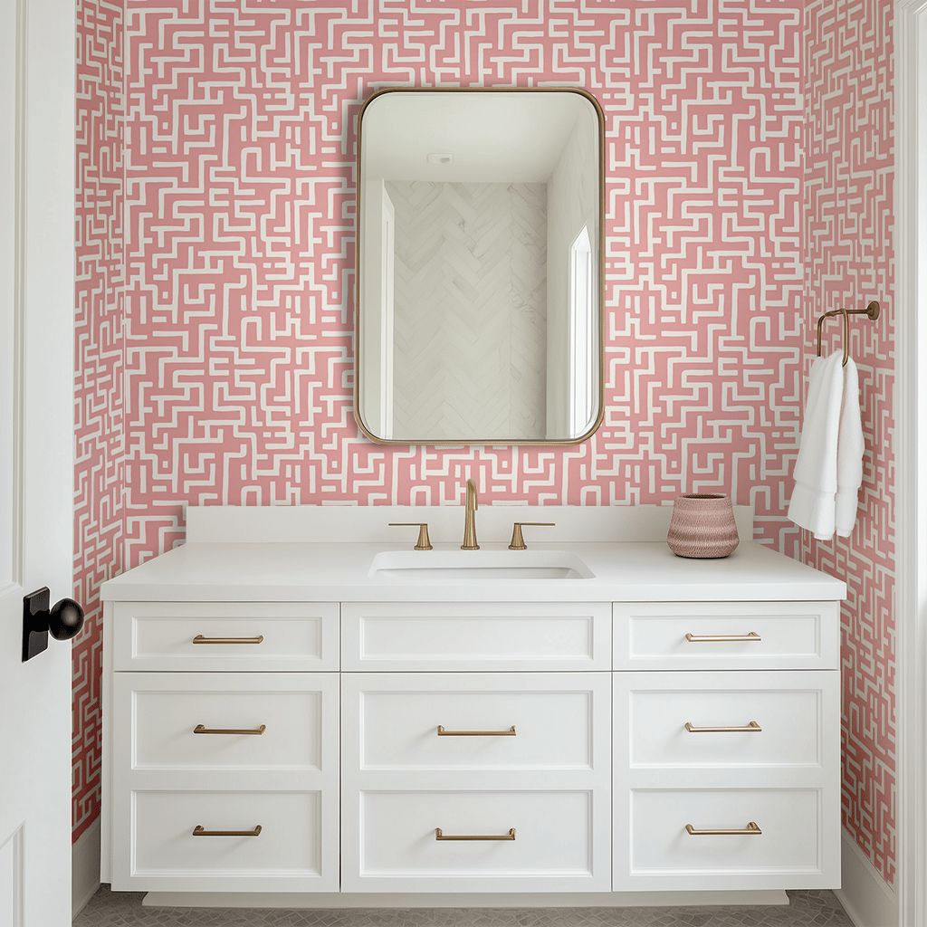 Britney Wallpaper - Benton Lane Home - Painted Paper