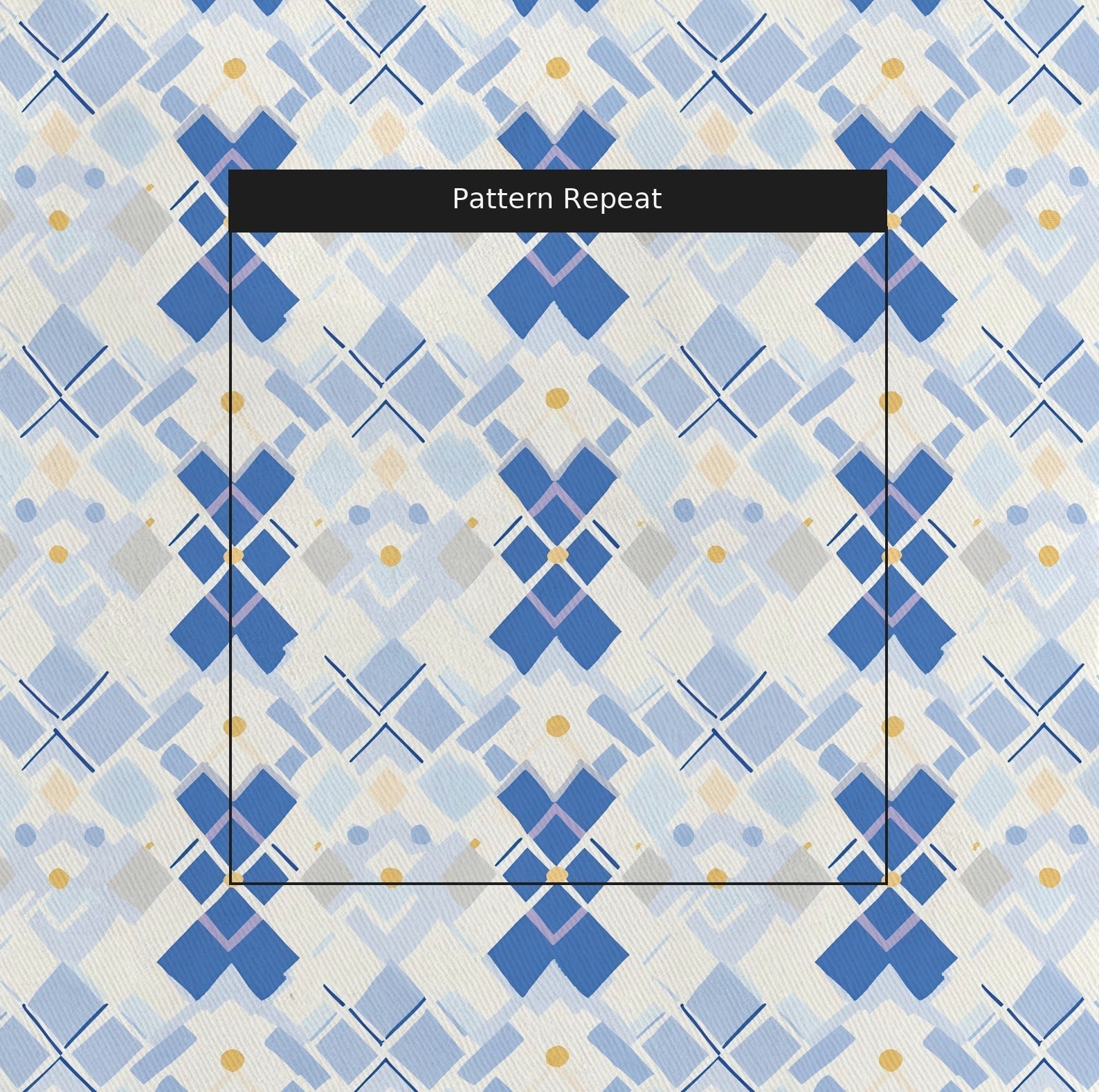 Brooke Blues - Fabric - Lemon Park