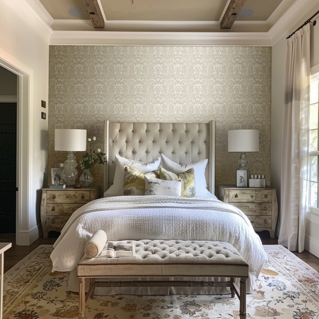 Brooke Wallpaper - Benton Lane Home - Painted Paper