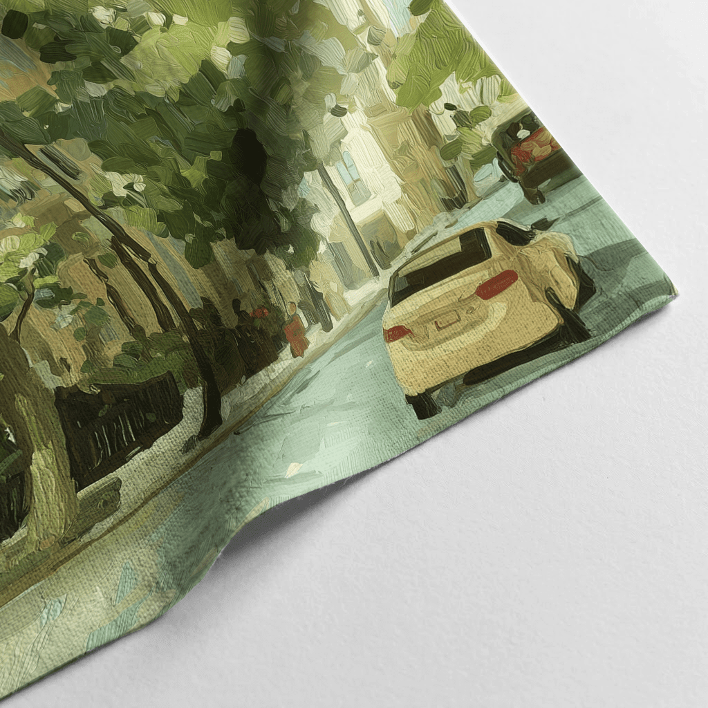 Brownstone Morning - Tapestry - Benton Lane Home - Lemon Park
