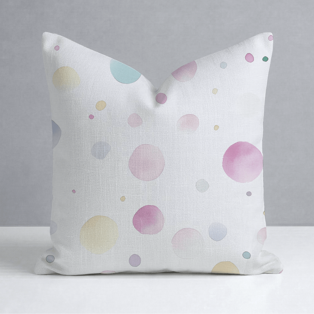 Bubble Bliss Throw Pillow - Lemon Park