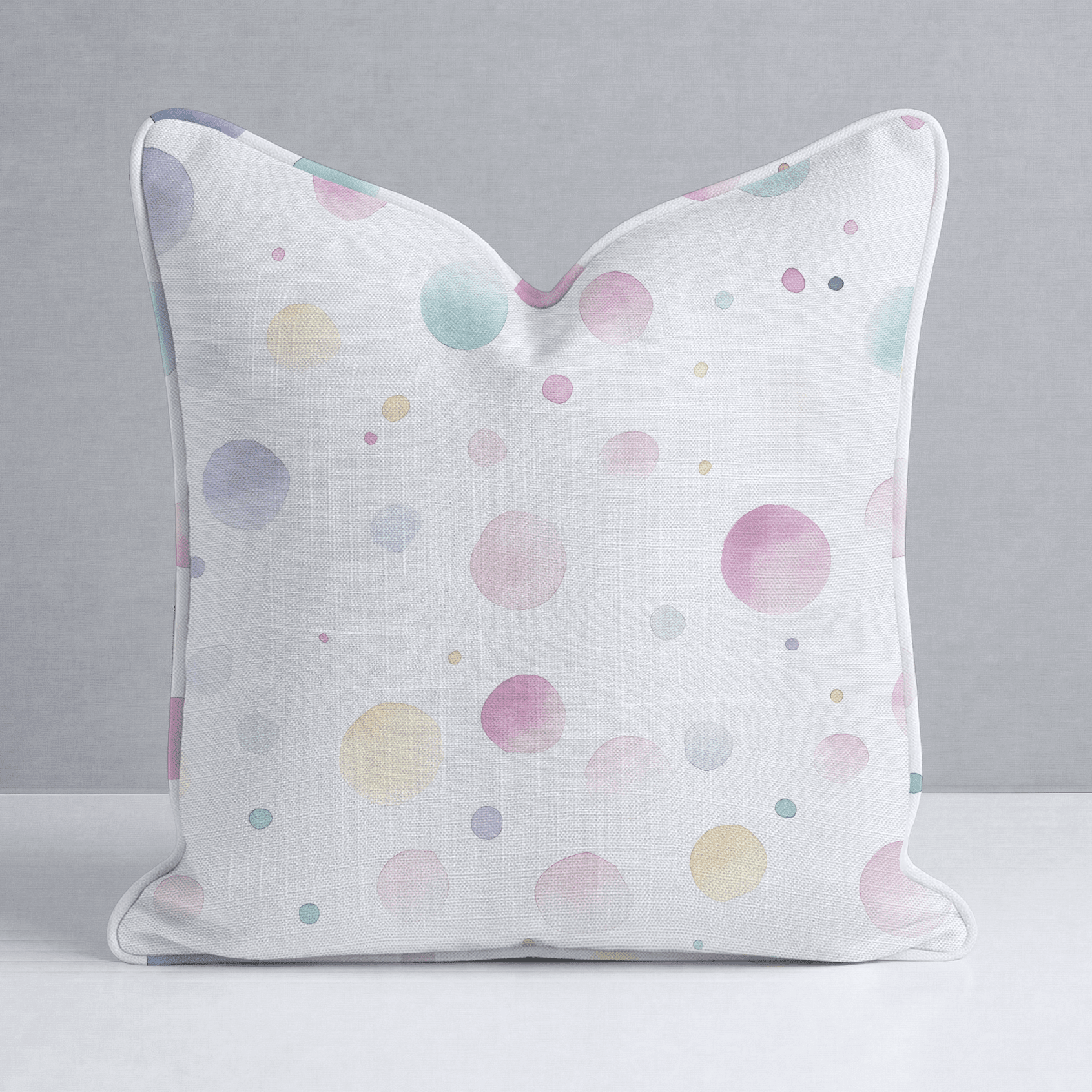 Bubble Bliss Throw Pillow - Benton Lane Home - Lemon Park