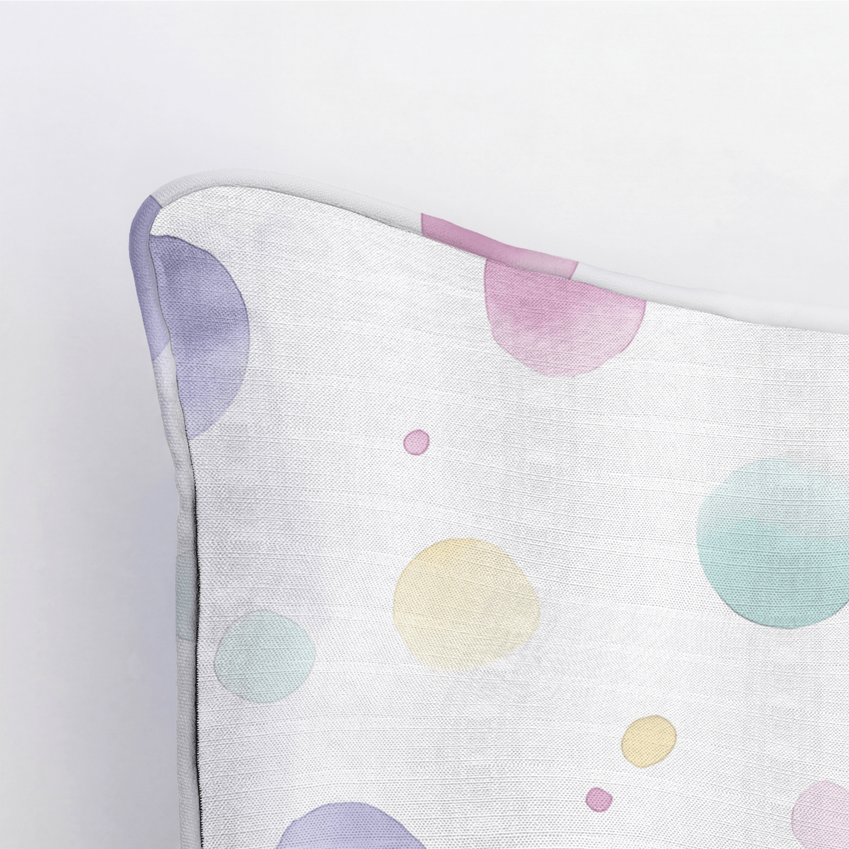Bubble Bliss Throw Pillow - Lemon Park