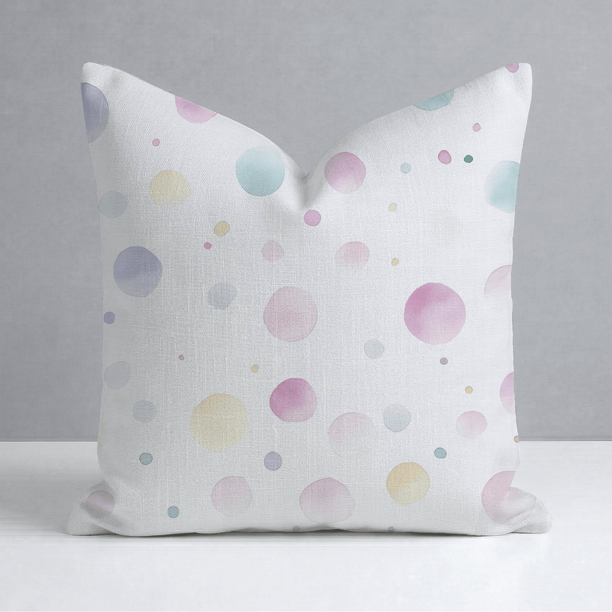 Bubble Bliss Throw Pillow - Lemon Park