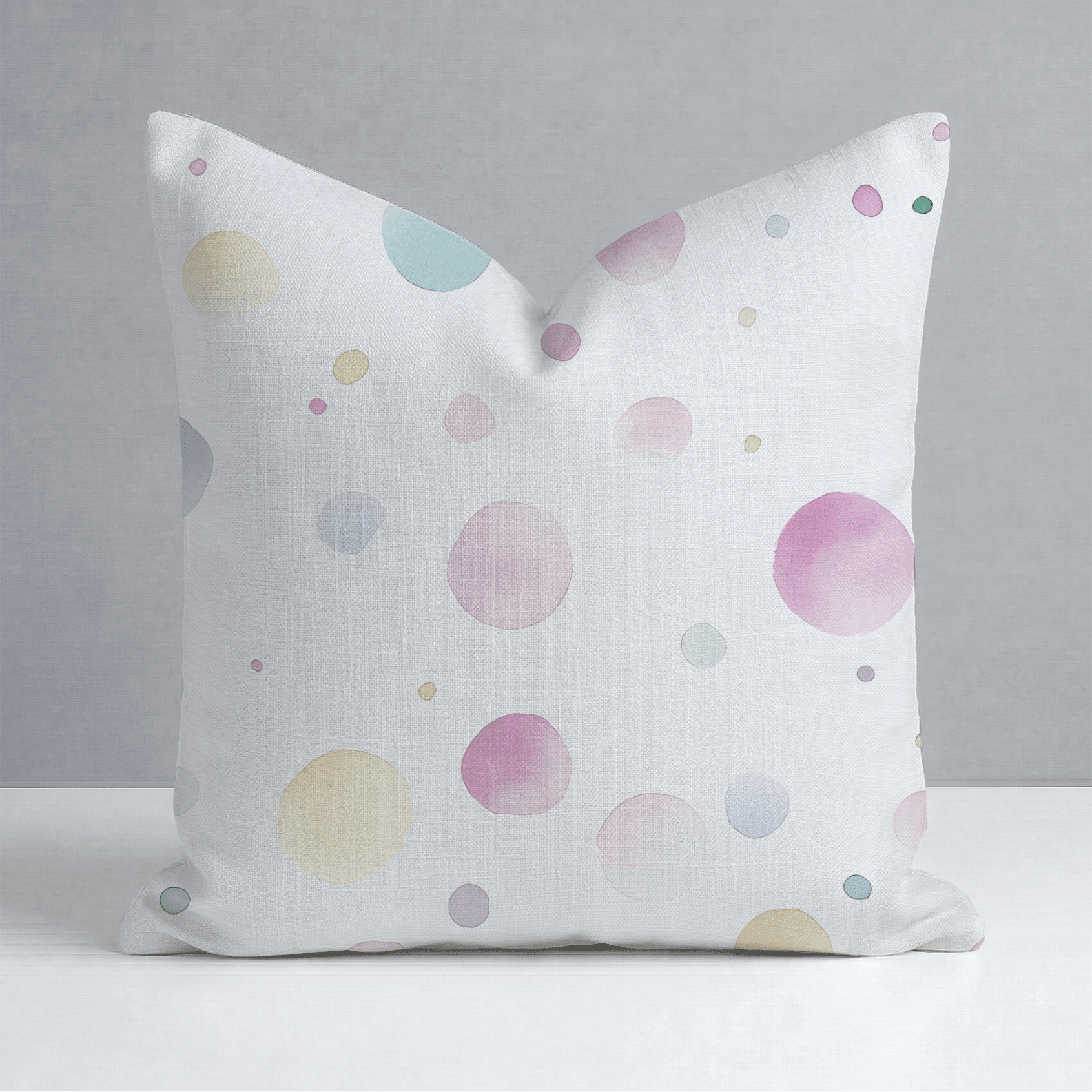 Bubble Bliss Throw Pillow - Benton Lane Home - Lemon Park