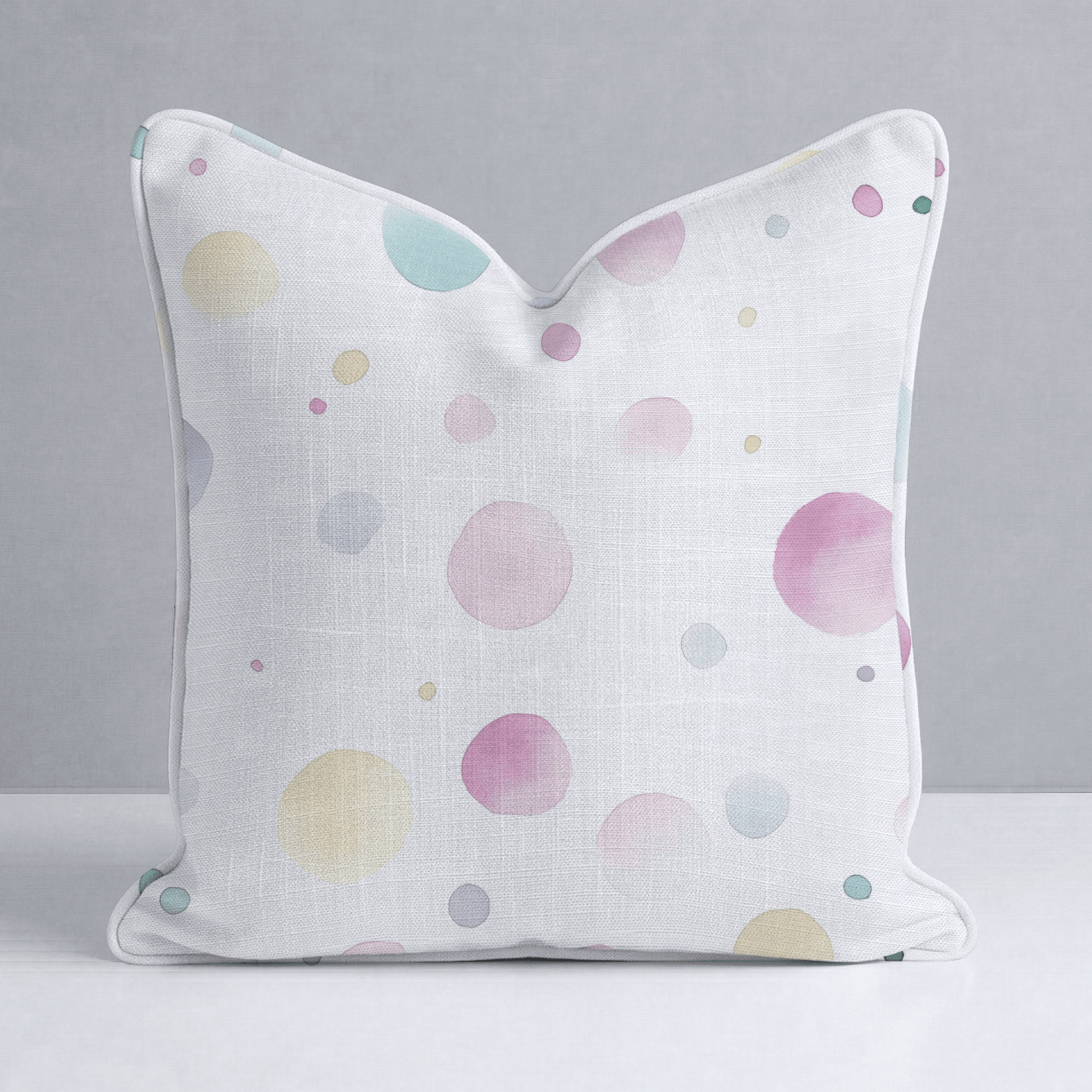 Bubble Bliss Throw Pillow - Benton Lane Home - Lemon Park