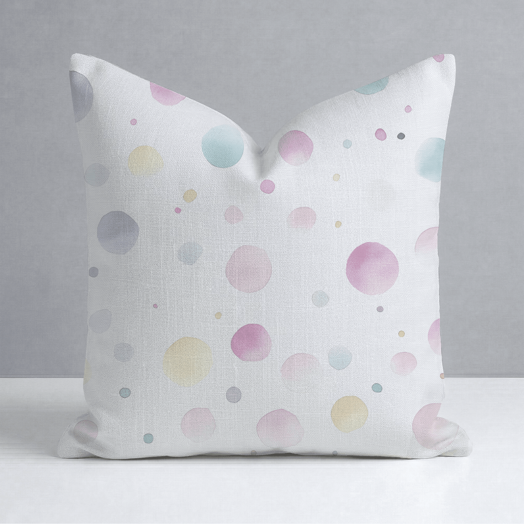 Bubble Bliss Throw Pillow - Benton Lane Home - Lemon Park