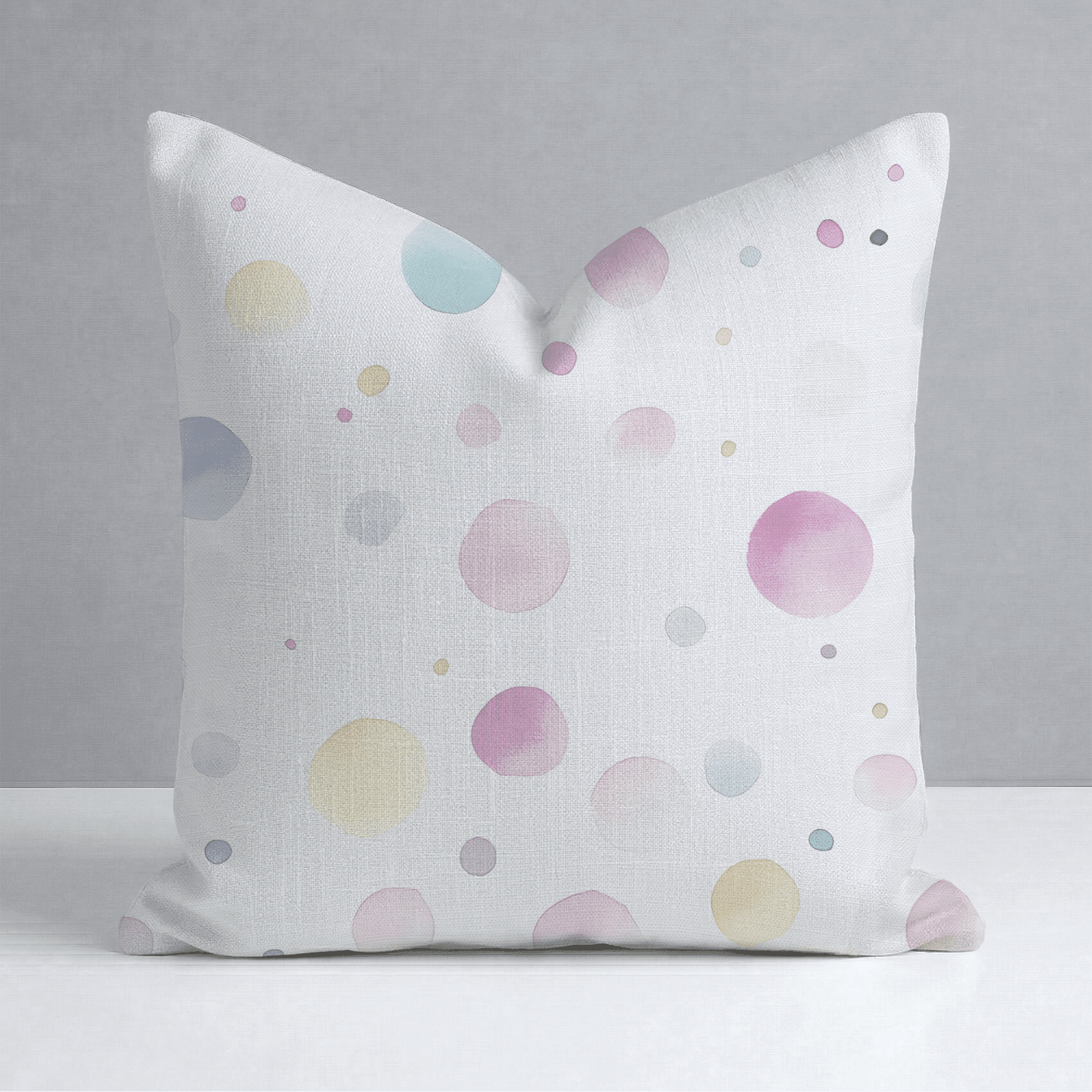 Bubble Bliss Throw Pillow - Benton Lane Home - Lemon Park