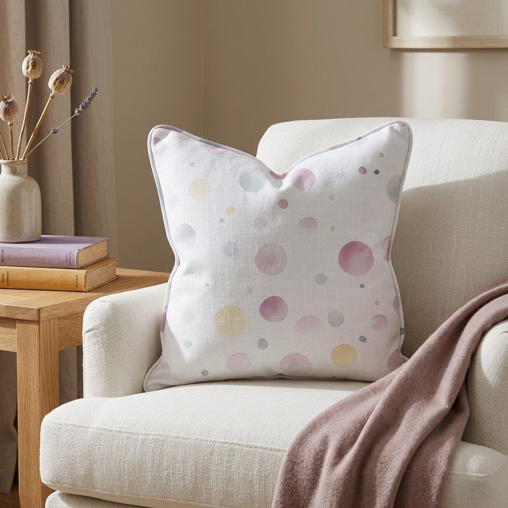 Bubble Bliss Throw Pillow - Benton Lane Home - Lemon Park